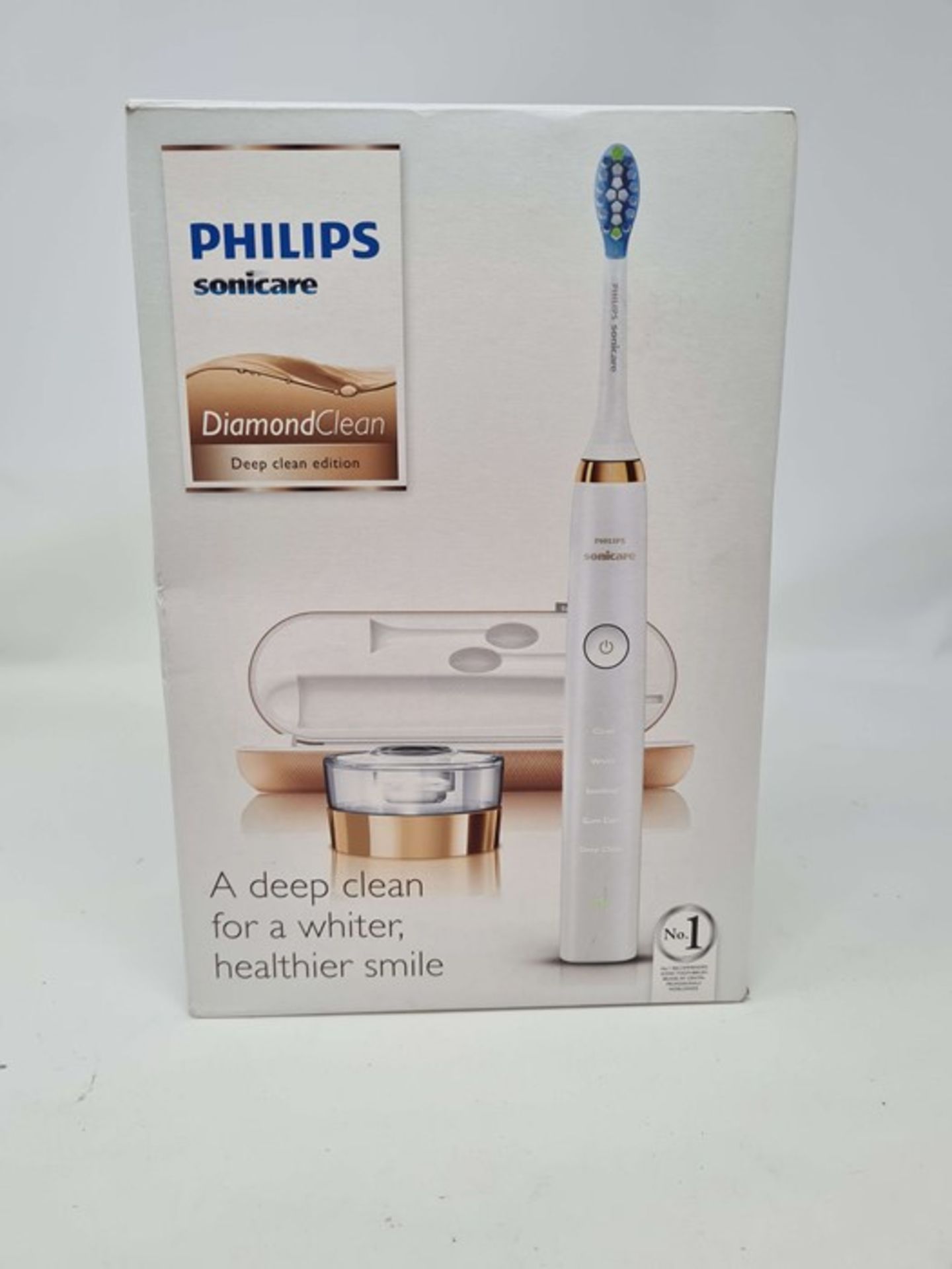 RRP £99.00 Philips Sonicare DiamondClean Rechargeable Elect - Image 2 of 2