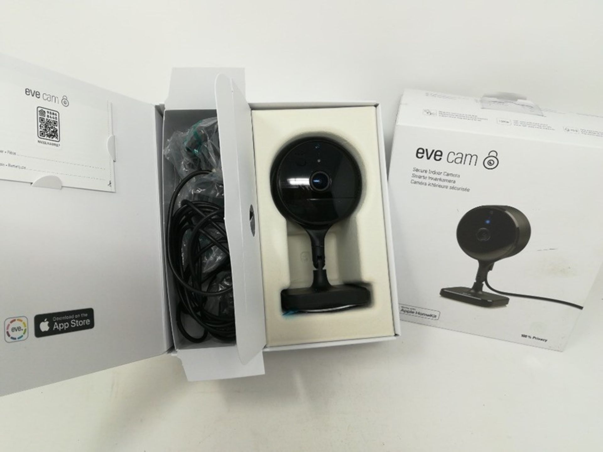 RRP £129.00 Eve Cam  Secure Indoor Camera, 100% privacy, Ho - Image 2 of 2