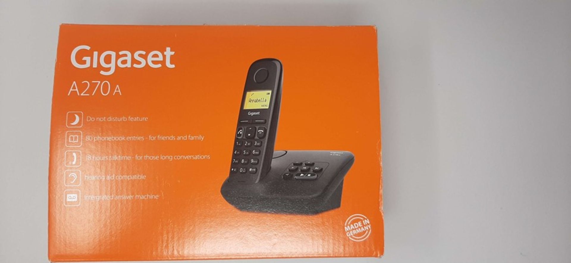 Gigaset A270A Easy to use Cordless Home Telephon - Image 2 of 2