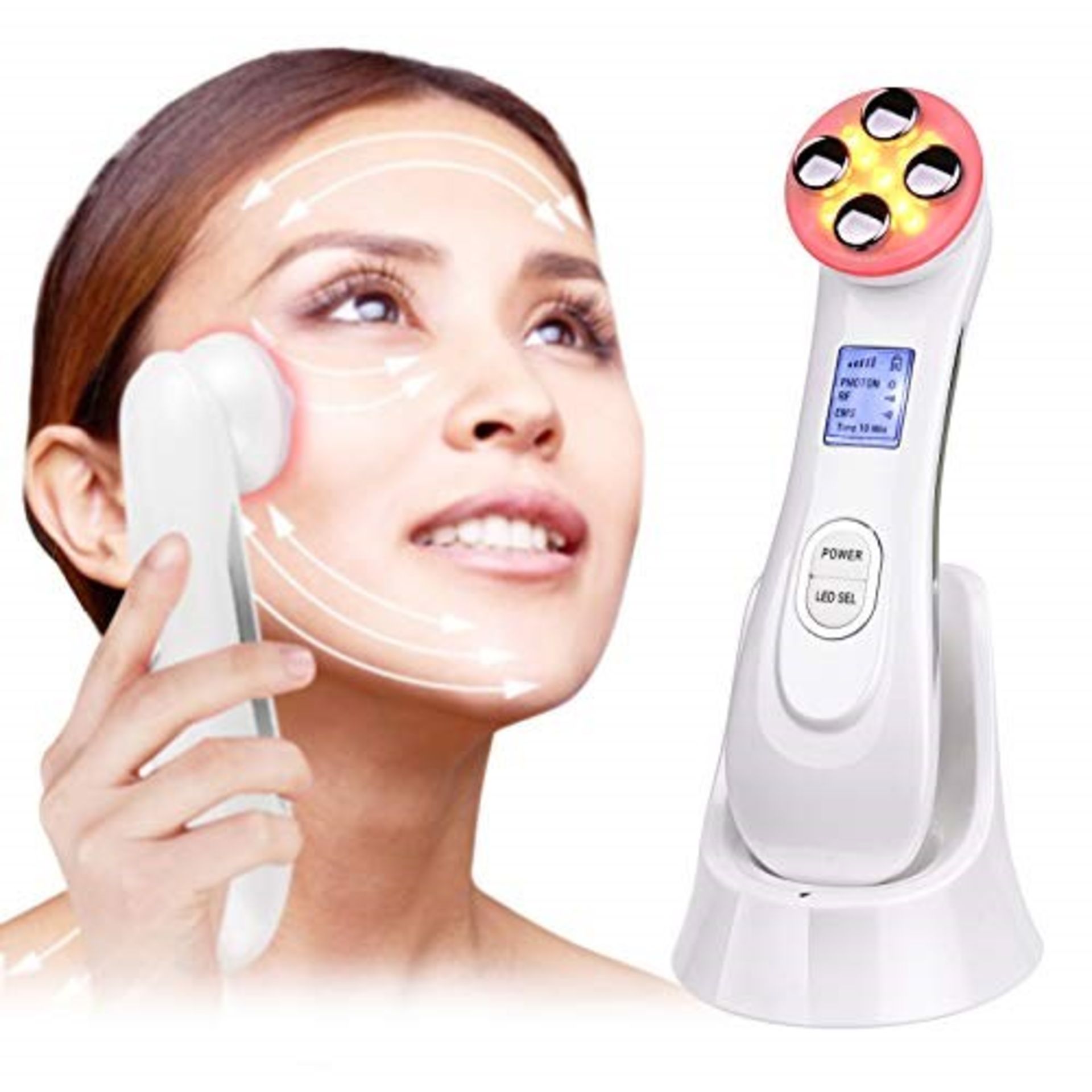 Skin Tightening Device,5 in 1 LED Light Therapy