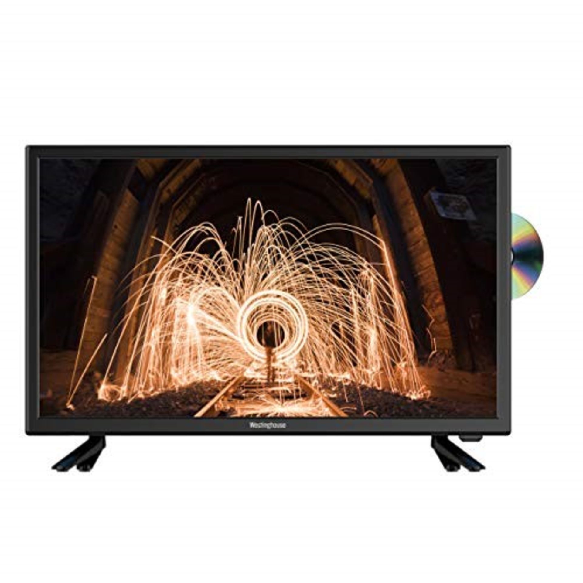 RRP £126.00 Westinghouse 24 inch HD LED TV DVD Combi with Fr