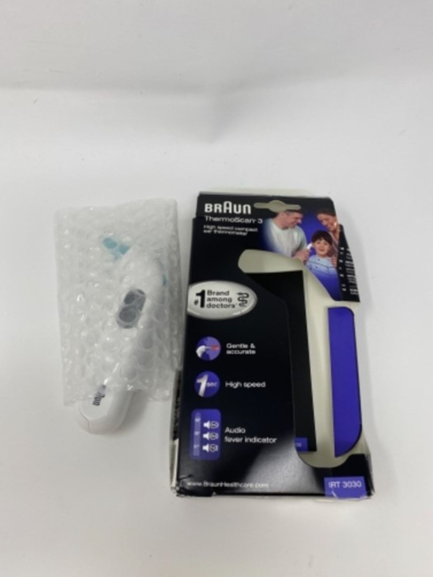 Braun IRT3030 ThermoScan 3 Infrared Ear Thermome - Image 2 of 2