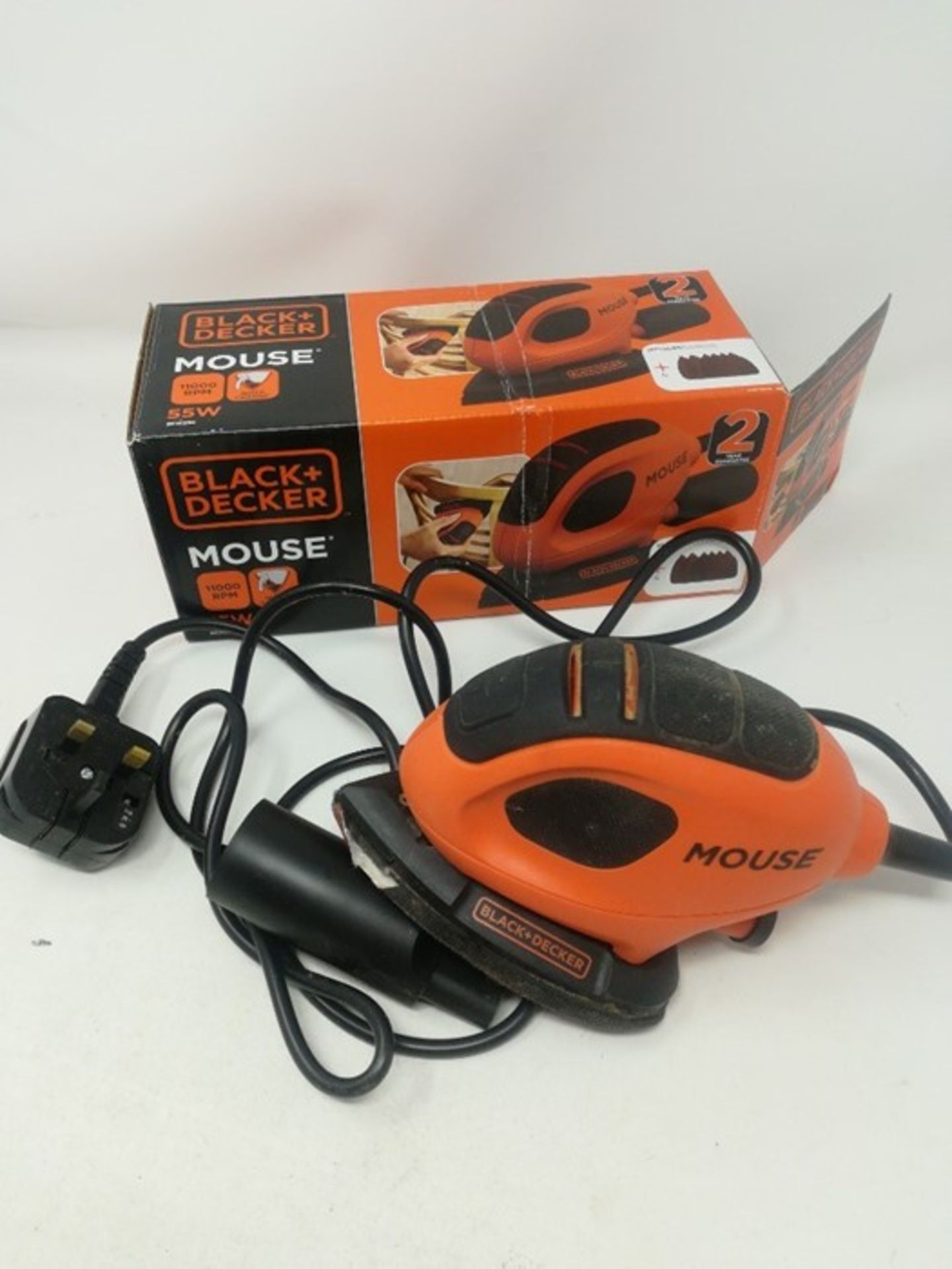BLACK+DECKER 55 W Detail Mouse Electric Sander w - Image 2 of 2