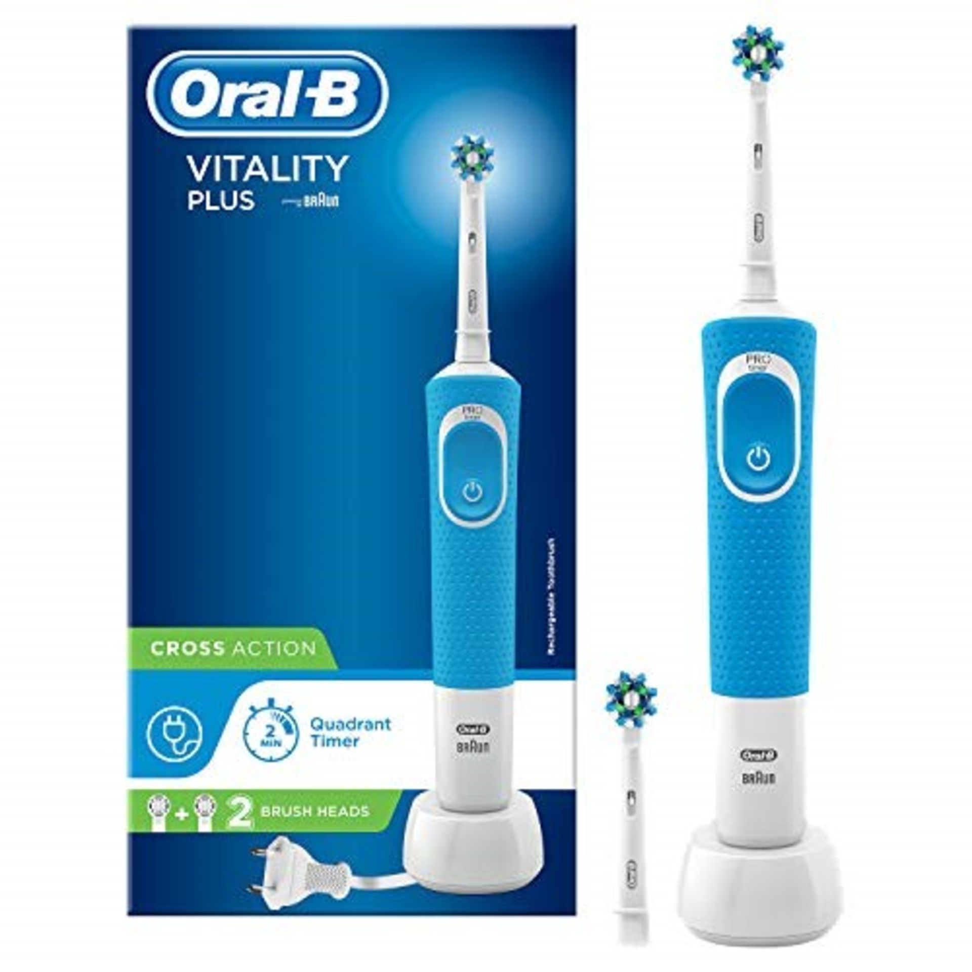 Oral-B Vitality Plus CrossAction Electric Rechar