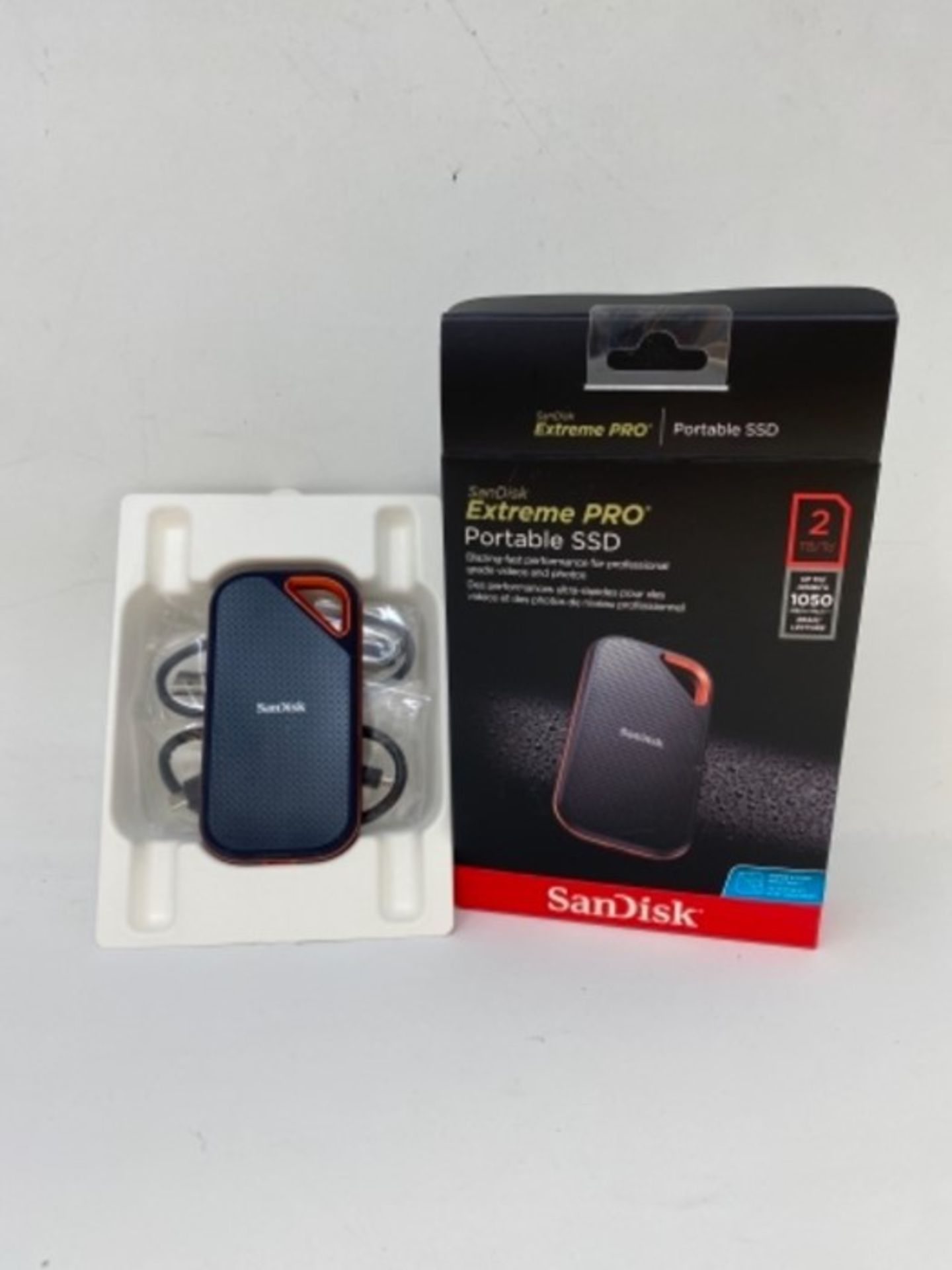 RRP £369.00 SanDisk Extreme Pro 2TB Portable SSD, up to 1050 - Image 2 of 2