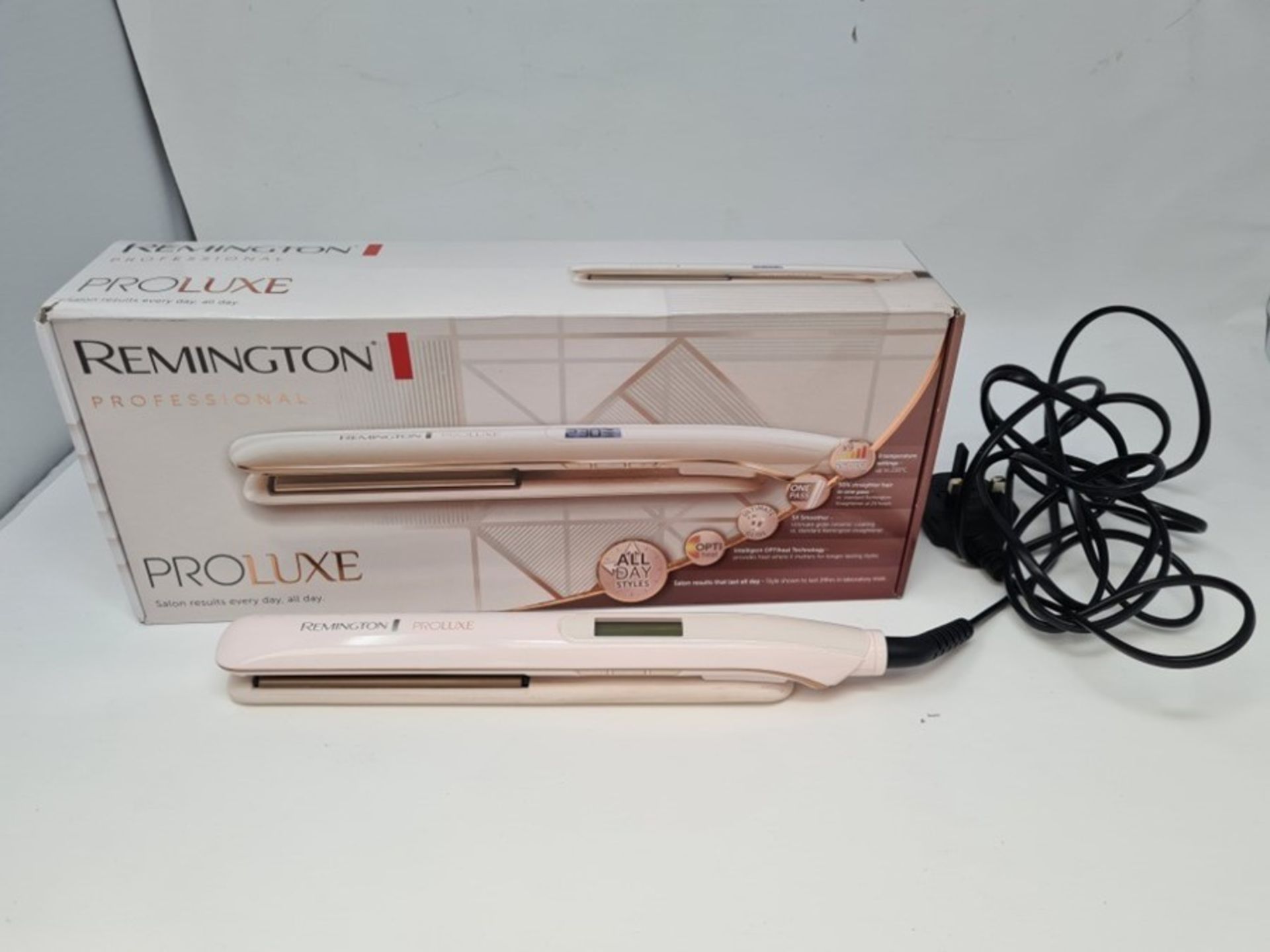 Remington Proluxe Ceramic Hair Straighteners wit - Image 2 of 2