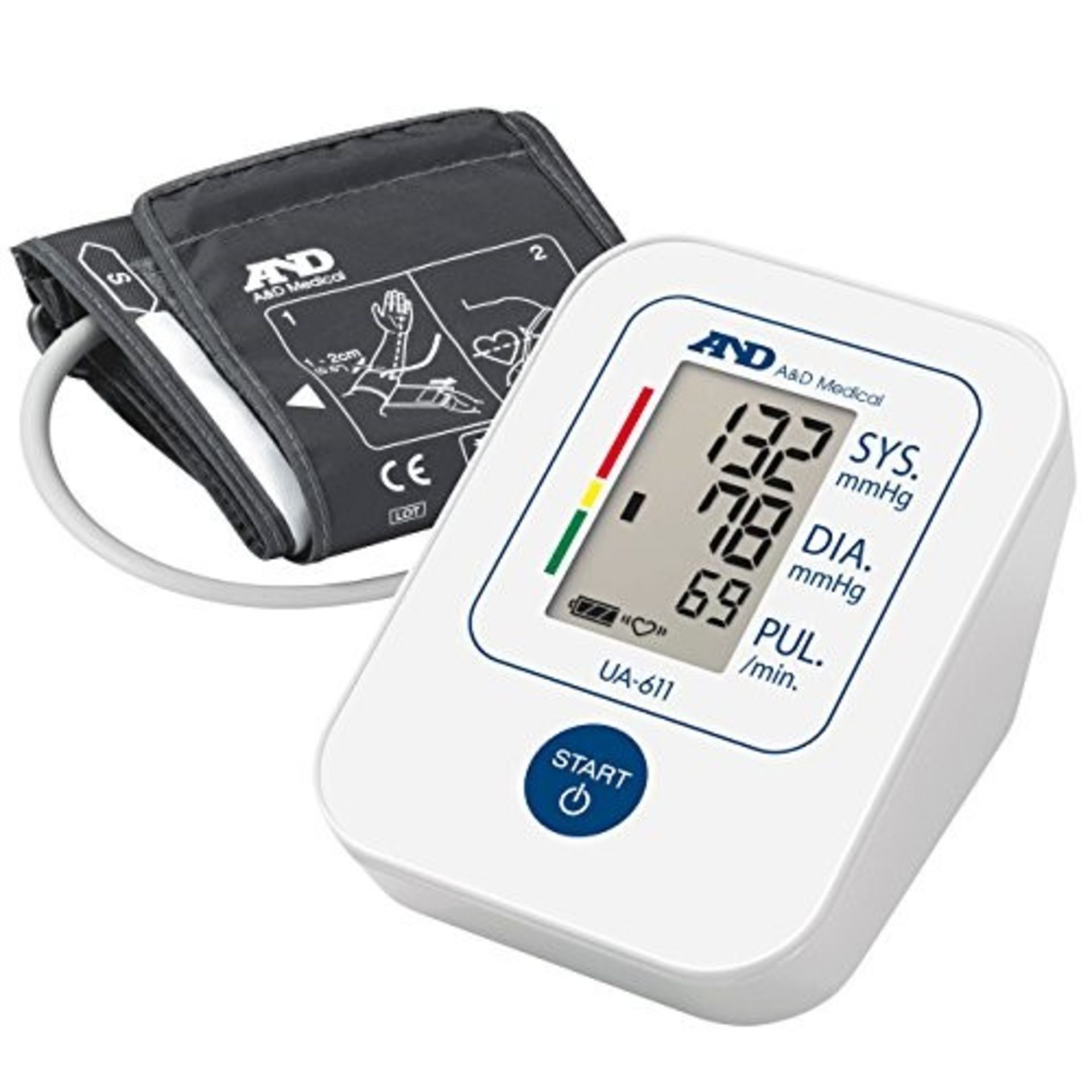 A&D Medical Blood Pressure Monitor Cuff Upper Ar