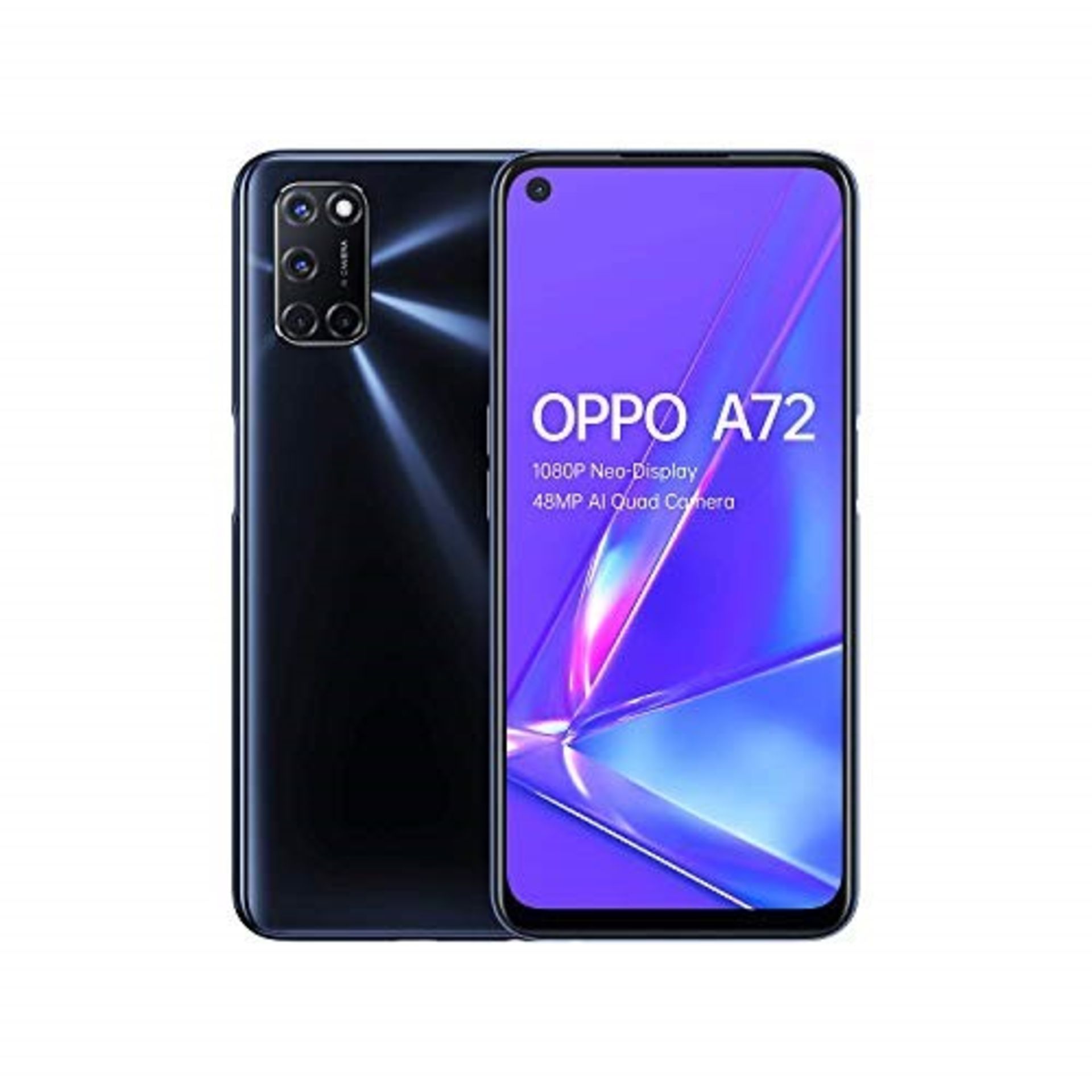 RRP £190.00 OPPO A72 - 4GB + 128GB Qualcomm® Snapdragon"! 665