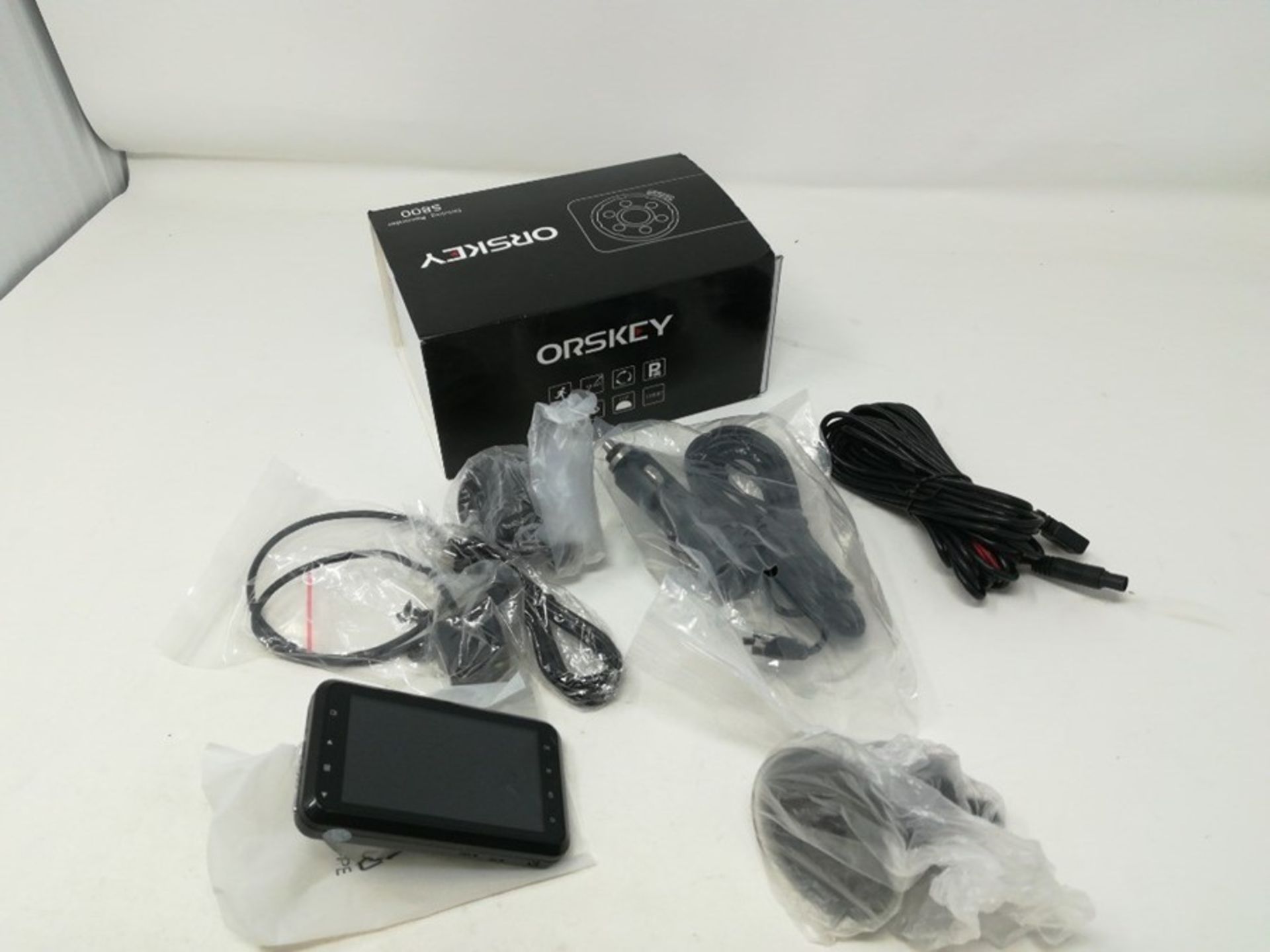 ORSKEY Dash Cam Front and Rear 1080P Full HD Dua - Image 2 of 3