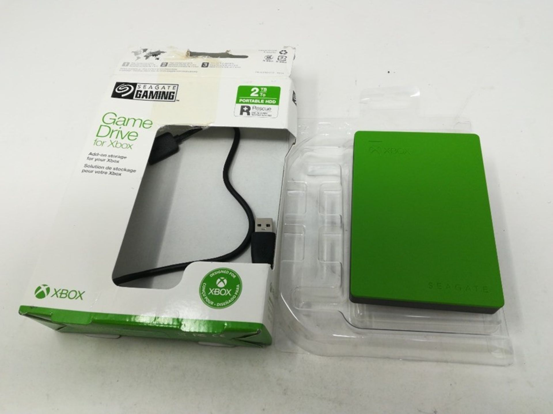 RRP £62.00 Seagate Game Drive for Xbox, 2 TB, External Hard - Image 2 of 2