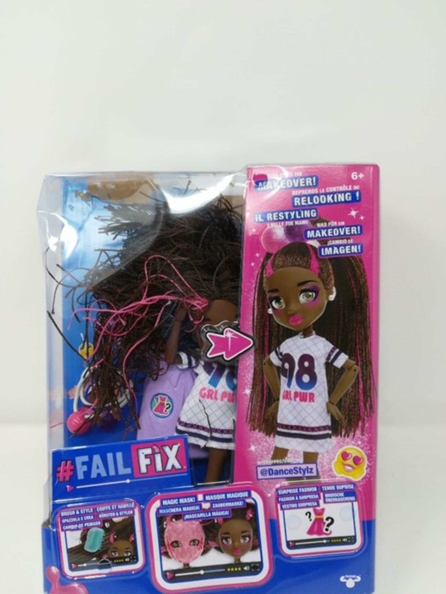 FailFix @Dance.Stylz Total Makeover Doll Pack, 8 - Image 2 of 2