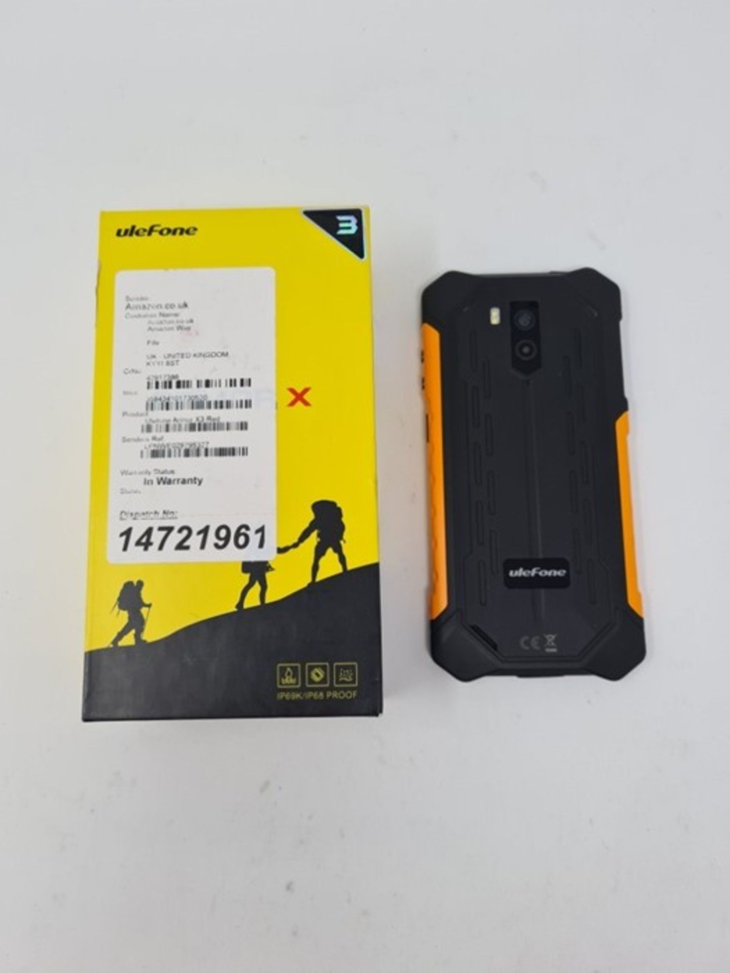 RRP £73.00 Ulefone(2020) Armor X3 - IP68 Waterproof 5.5 Inc - Image 3 of 3