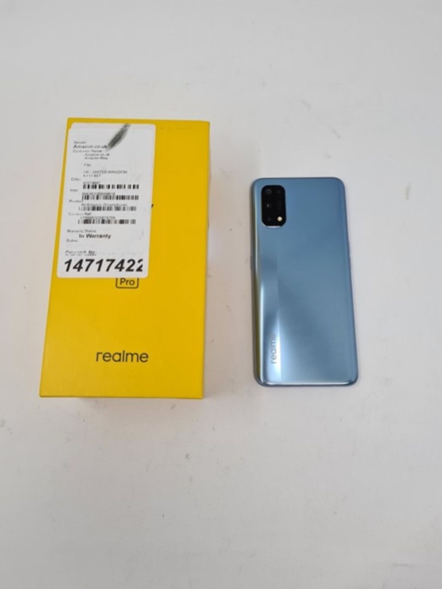 RRP £279.00 Realme 7 Pro Mirror Silver, 8+128GB, 6.4 AMOLED - Image 3 of 3