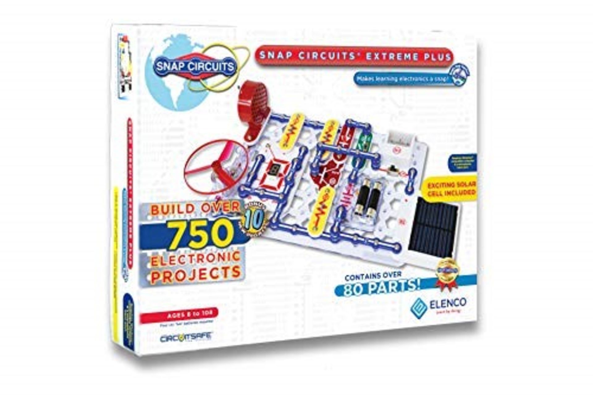 RRP £86.00 Snap Circuits Extreme PLUS SC-760 Electronics Ex