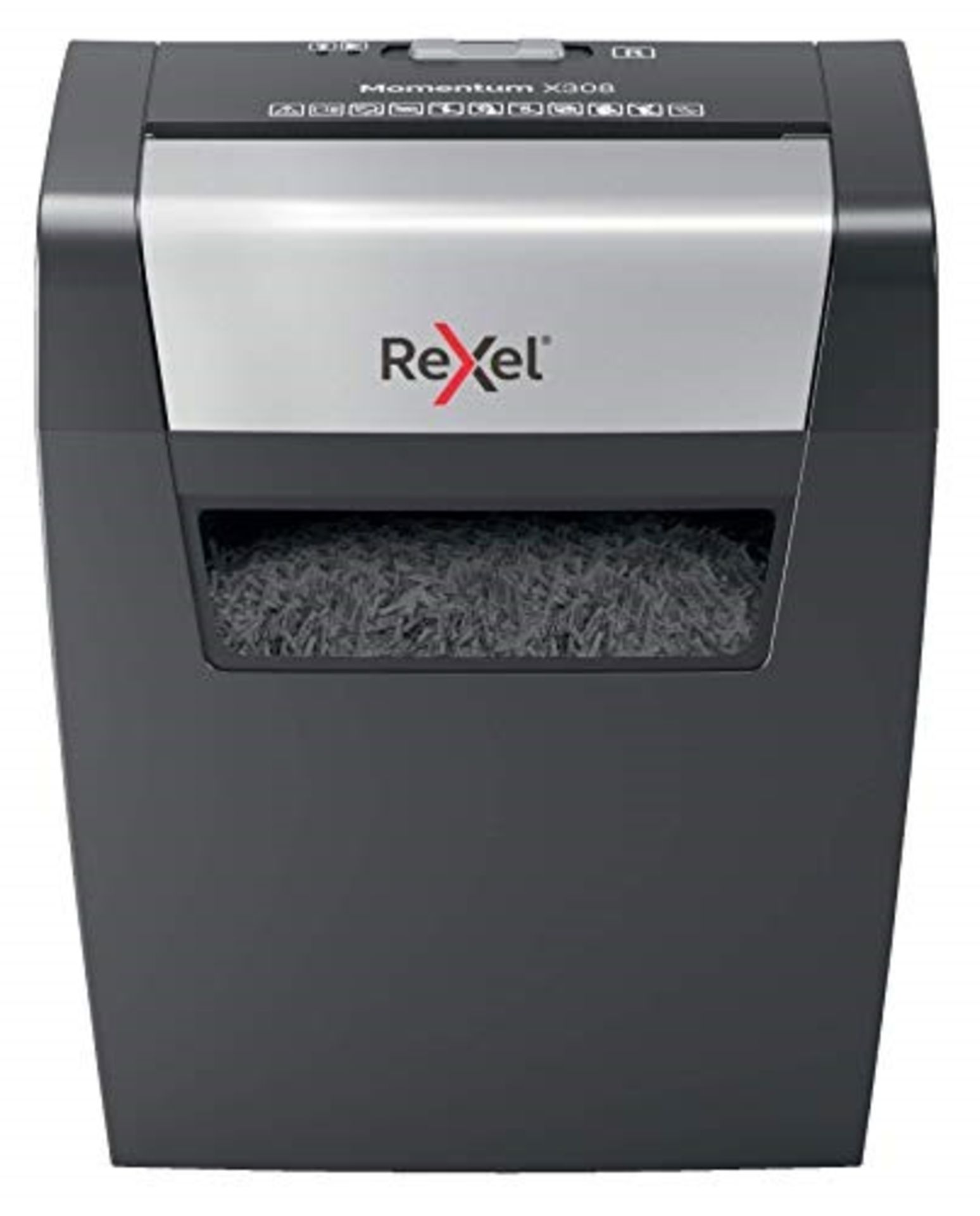 Rexel Momentum X308 Cross Cut Paper Shredder, Sh