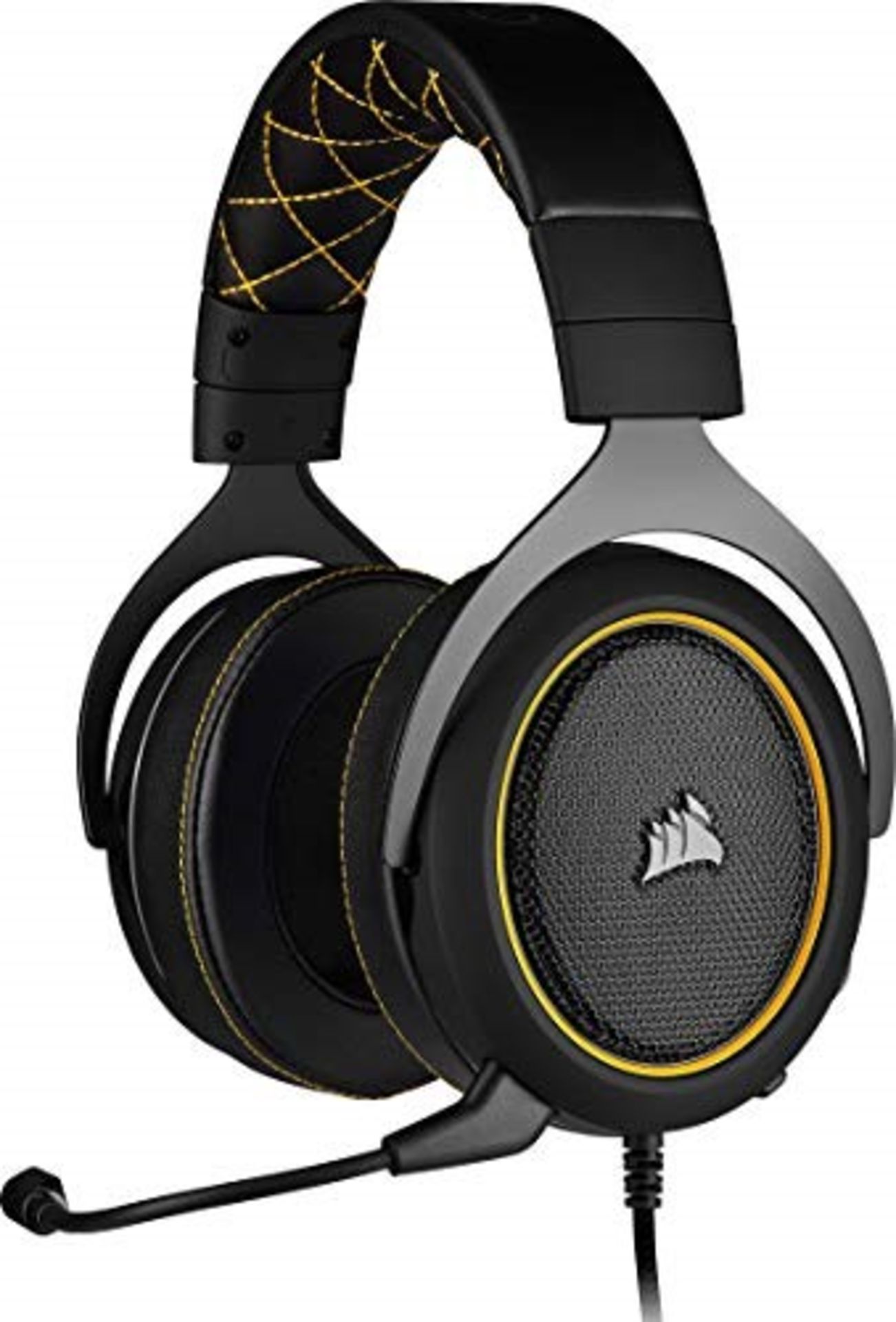 RRP £64.00 Corsair HS60 PRO Surround Gaming Headset (7.1 Surround Sound, Adjustable Memory Foam E