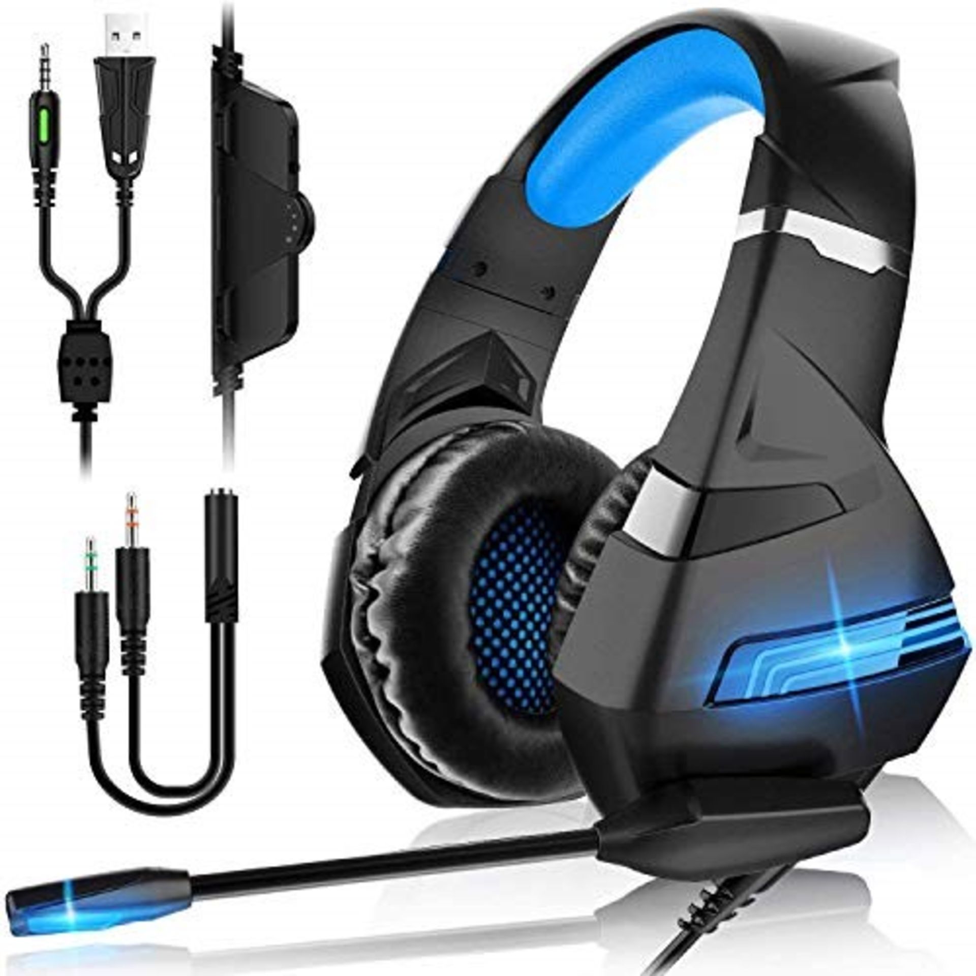 FUNINGEEK A2 Gaming Headset for PS4,Stereo Surround Sound Gaming Headset with Micropho