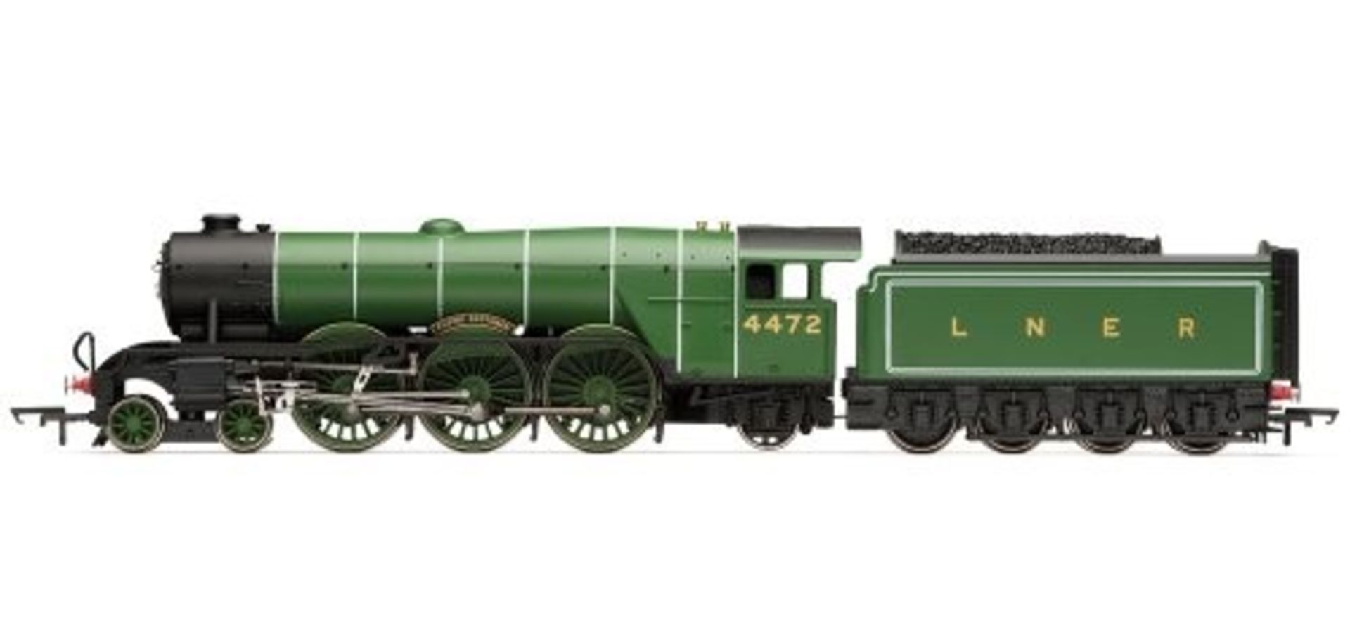 RRP £117.00 Hornby Railroad 00 Gauge LNER Class A1 Flying Scotsman with TTS Sound Steam Locomotive