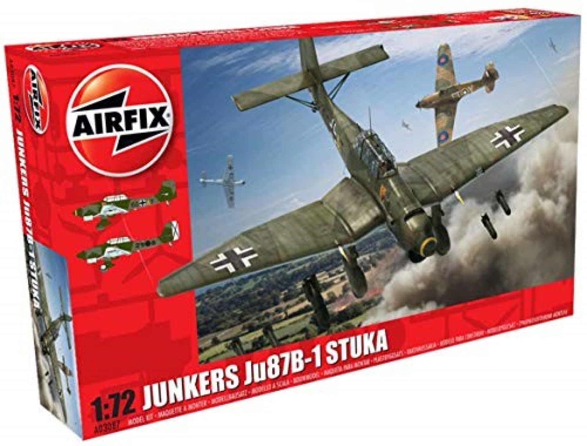 Airfix 1:72 Scale Junkers Ju87 B-1 Stuka Model Kit