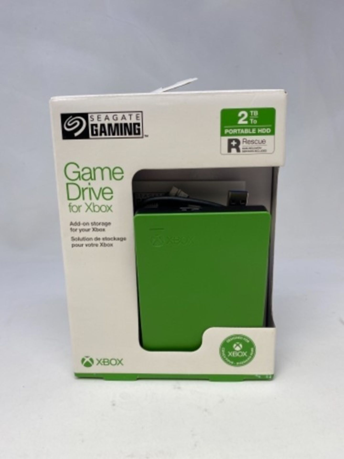RRP £62.00 Seagate Game Drive for Xbox, 2 TB, External Hard Drive Portable HDD, Designed for Xbox - Image 2 of 2