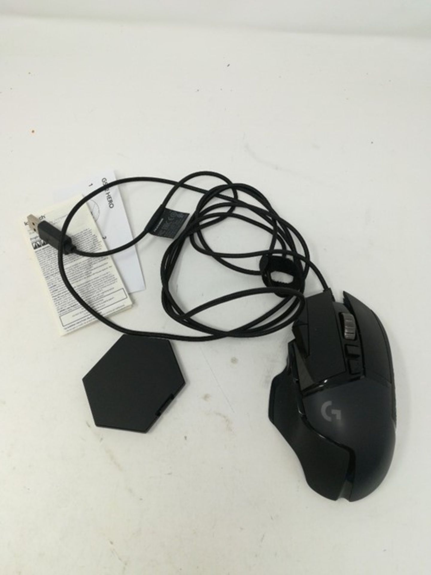 Logitech G502 Hero High Performance Wired Gaming Mouse, Hero 25K Sensor, 25,600 DPI, R - Image 2 of 2