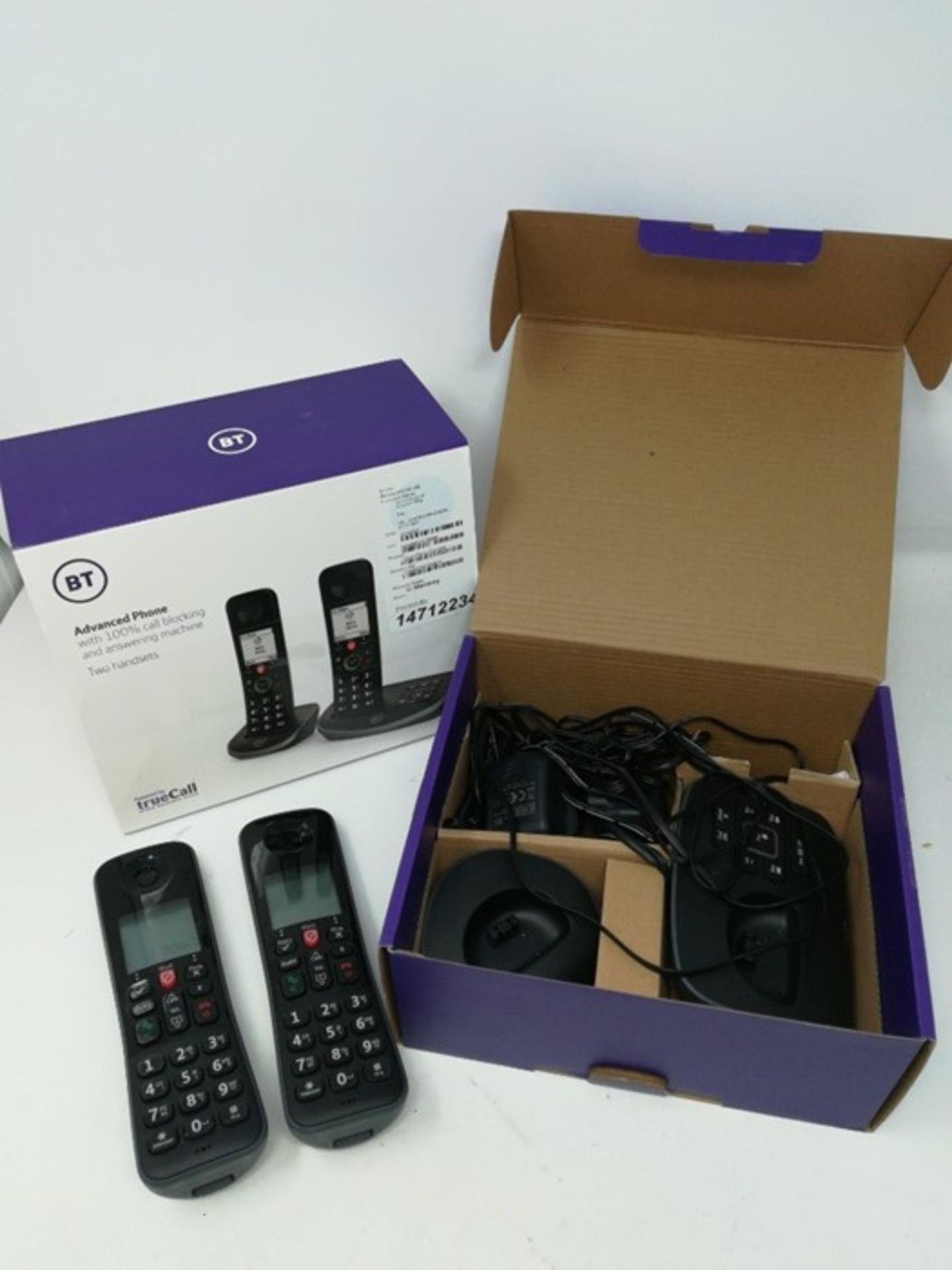 RRP £74.00 BT Advanced Cordless Home Phone with 100 Percent Nuisance Call Blocking and Answering - Image 2 of 2
