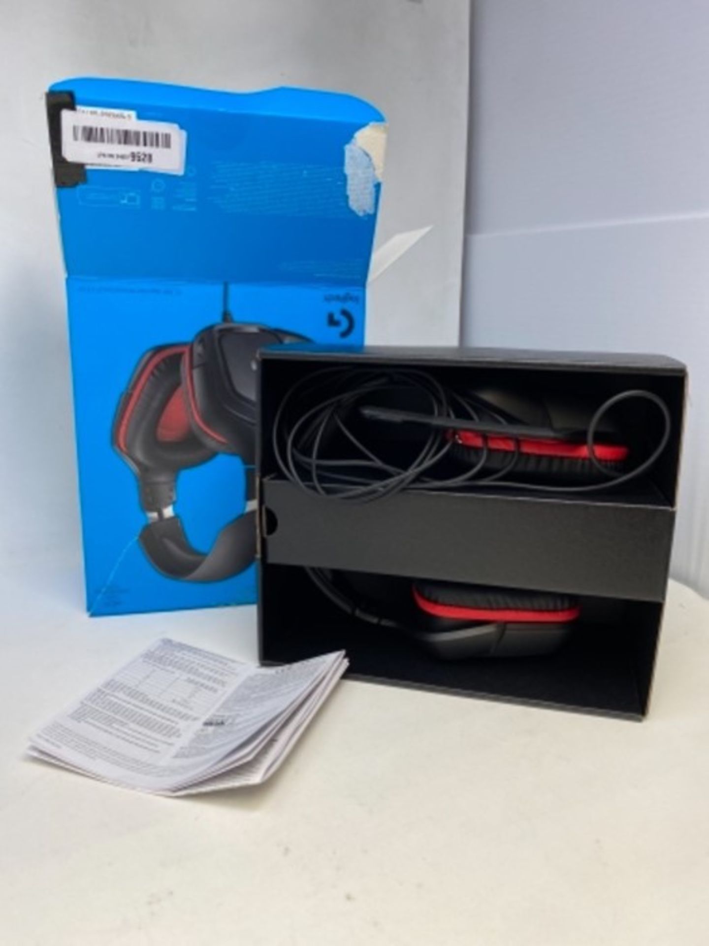 Logitech G332 Wired Gaming Headset, 50 mm Audio Drivers, Rotating Leatherette Ear Cups - Image 2 of 2