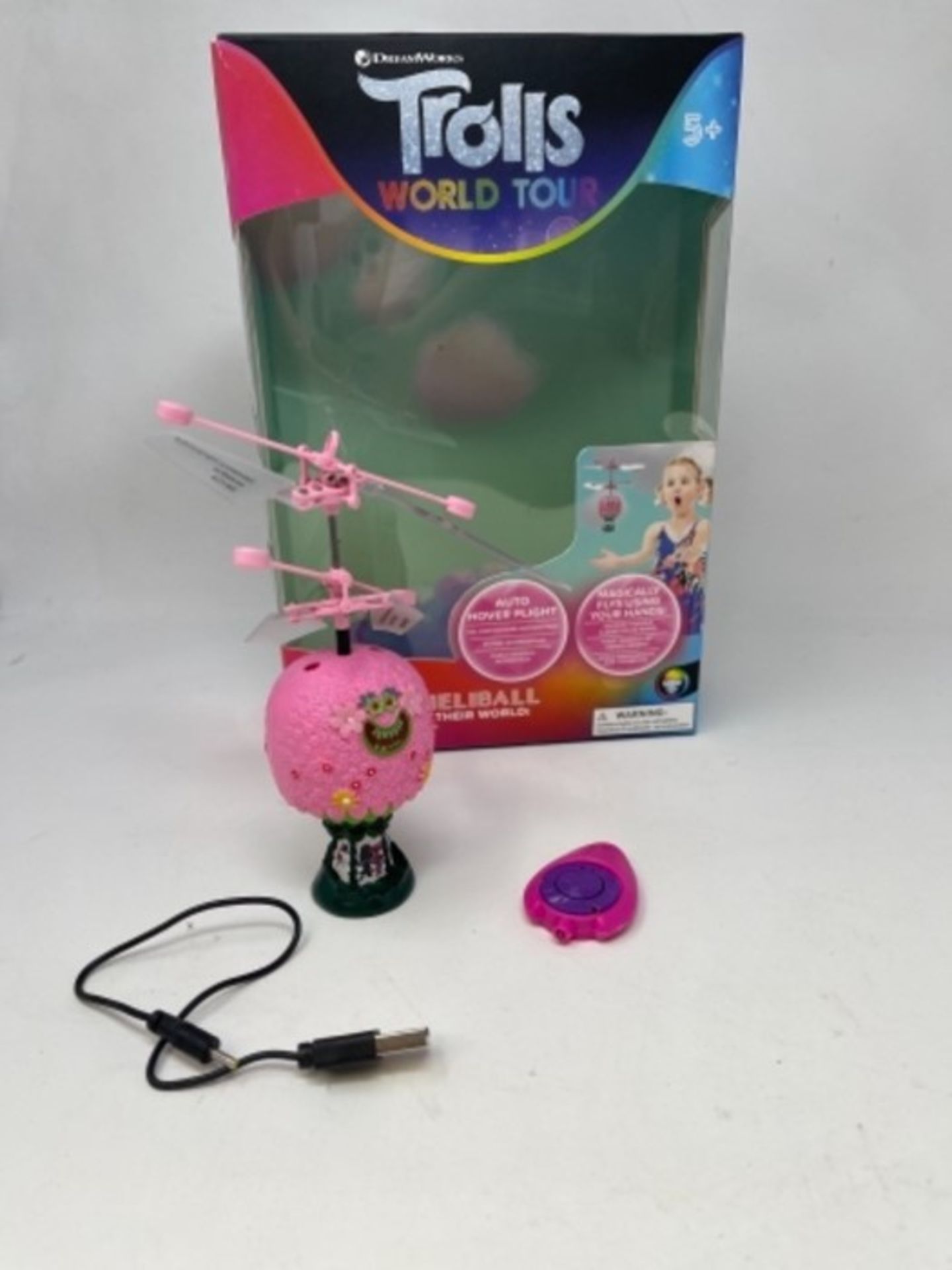 WOW! STUFF Trolls World Tour Princess Poppy Hot Air Balloon Shelia B Remote Controlled - Image 2 of 2