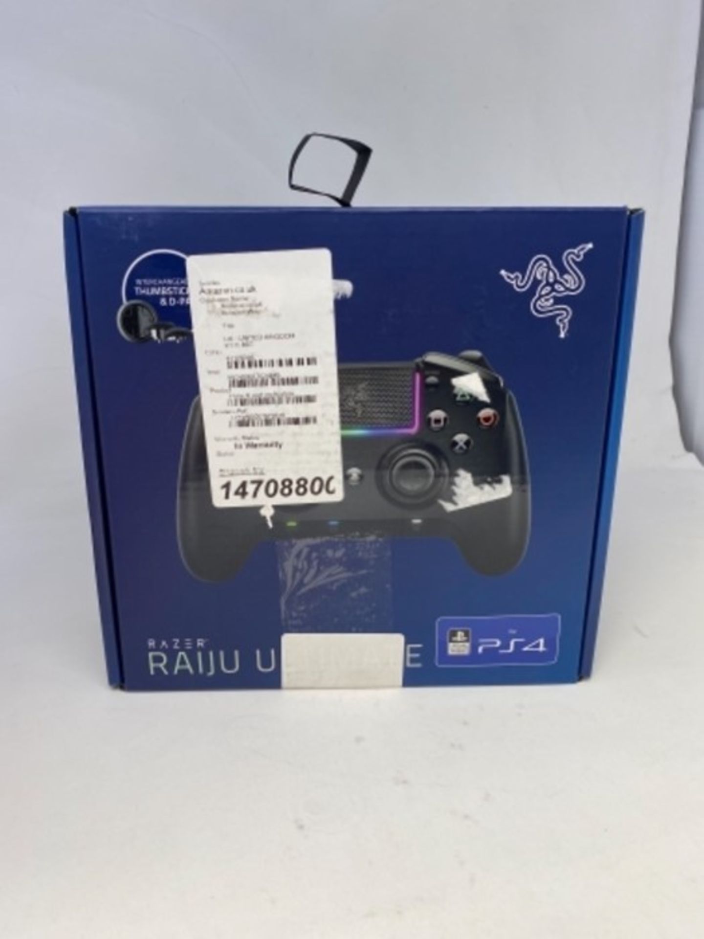 RRP £139.00 Razer Raiju Ultimate (2019) - Wireless and Wired Gaming Controller for PS4 + PC (Wired - Image 3 of 3