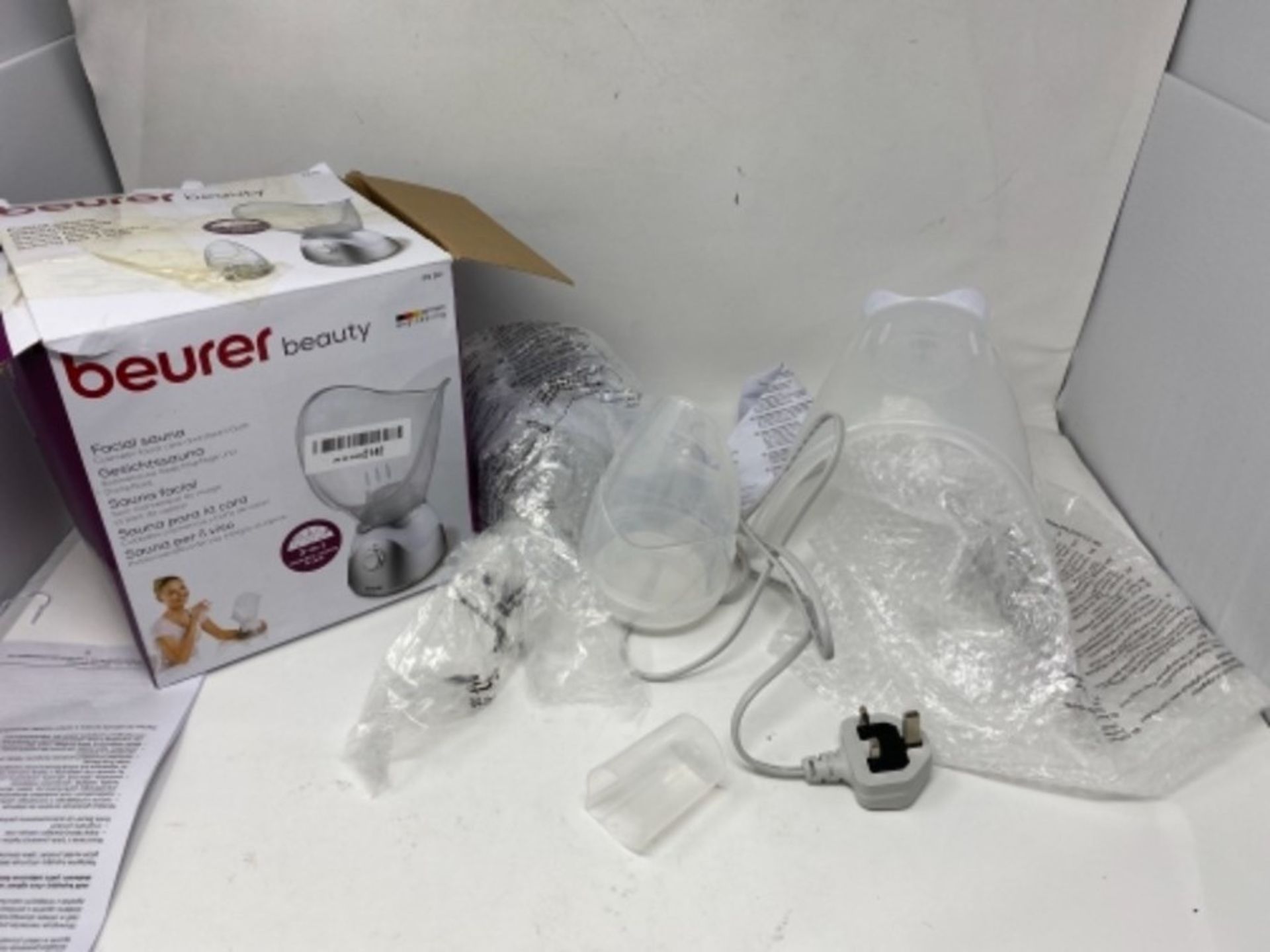 Beurer FS50 Facial Sauna | Steam cleansing for more effective cleaning | Mouth and nos - Image 2 of 2