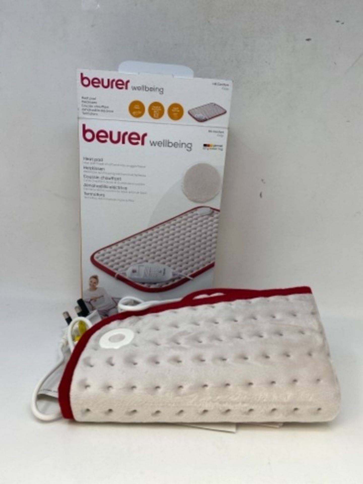 Beurer HK Comfort Heat Pad with Cosy Fleece Finish | Stomach, back and neck warmer for - Image 2 of 2