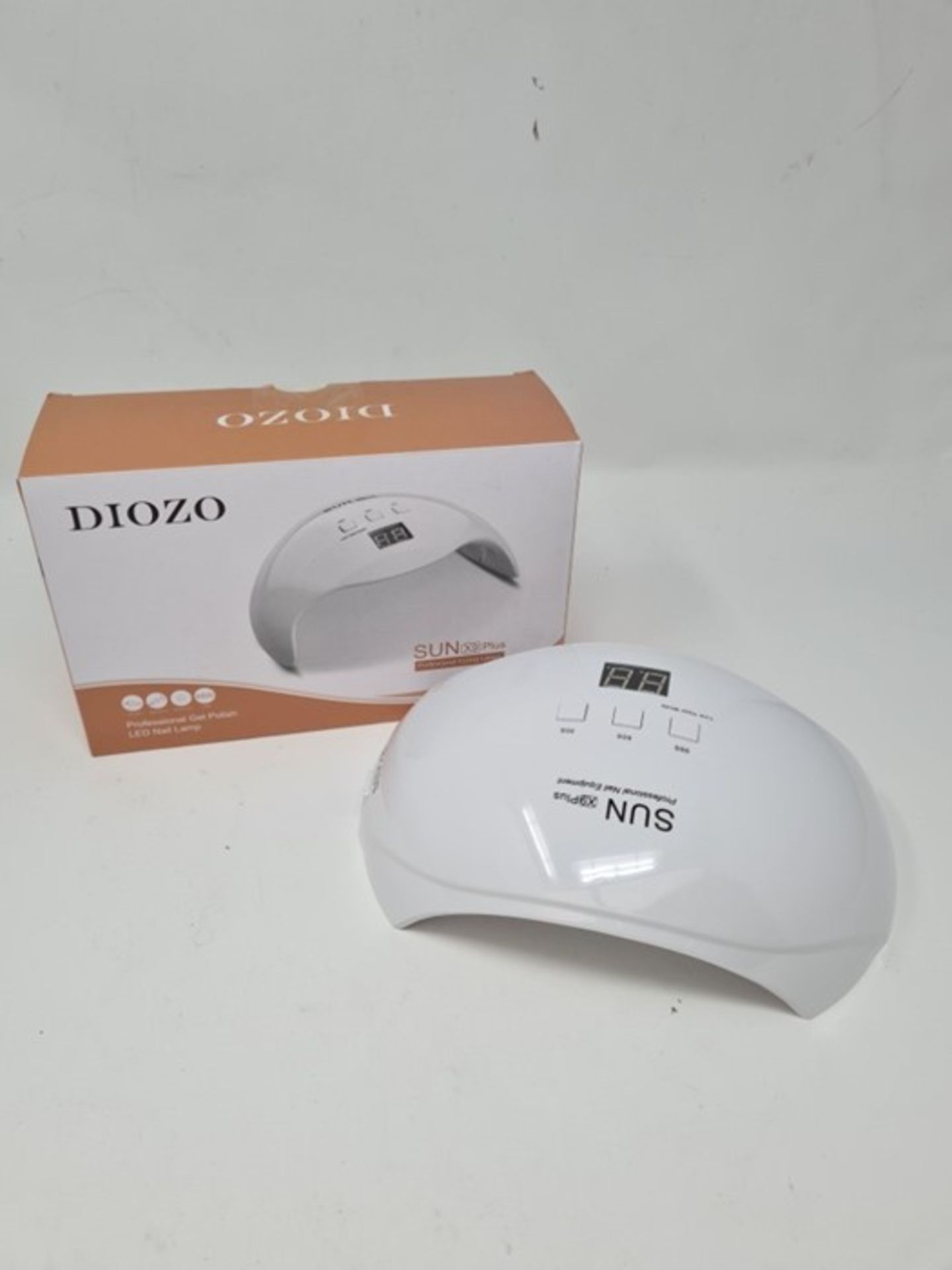 48W UV LED Gel Nail Lamp, DIOZO Quick-drying Polish nail dryer for Gel Nails with 30s