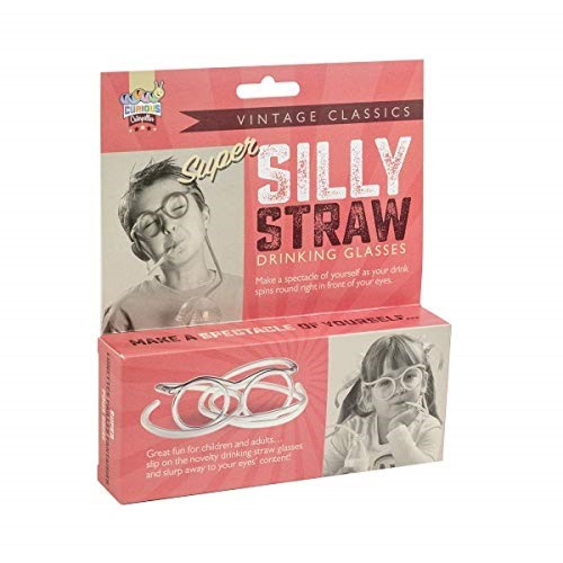 Funtime PT7327 Silly Straws-Drinking Glasses