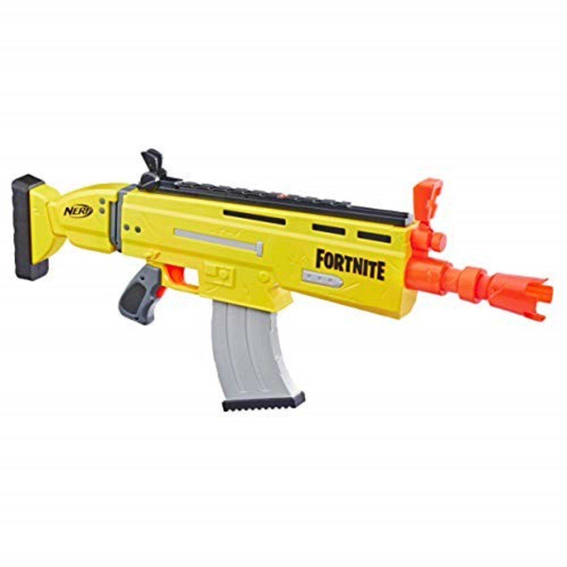 Nerf Fortnite AR-L Motorised Nerf Elite Dart Blaster, Motorised Toy Blaster, 20 Offici