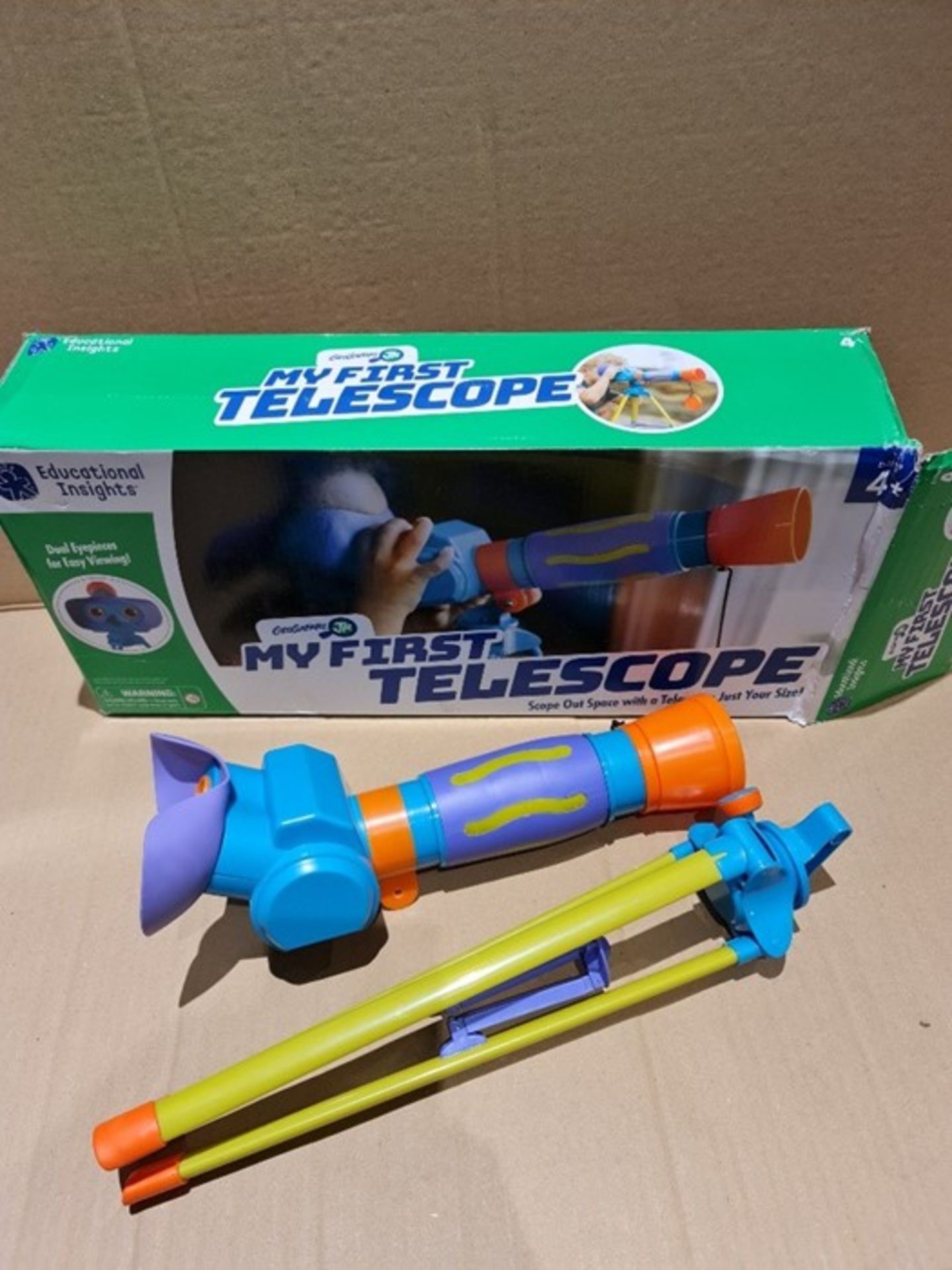 Learning Resources EI-5109 Geosafari Jr My First Telescope, Multicoloured