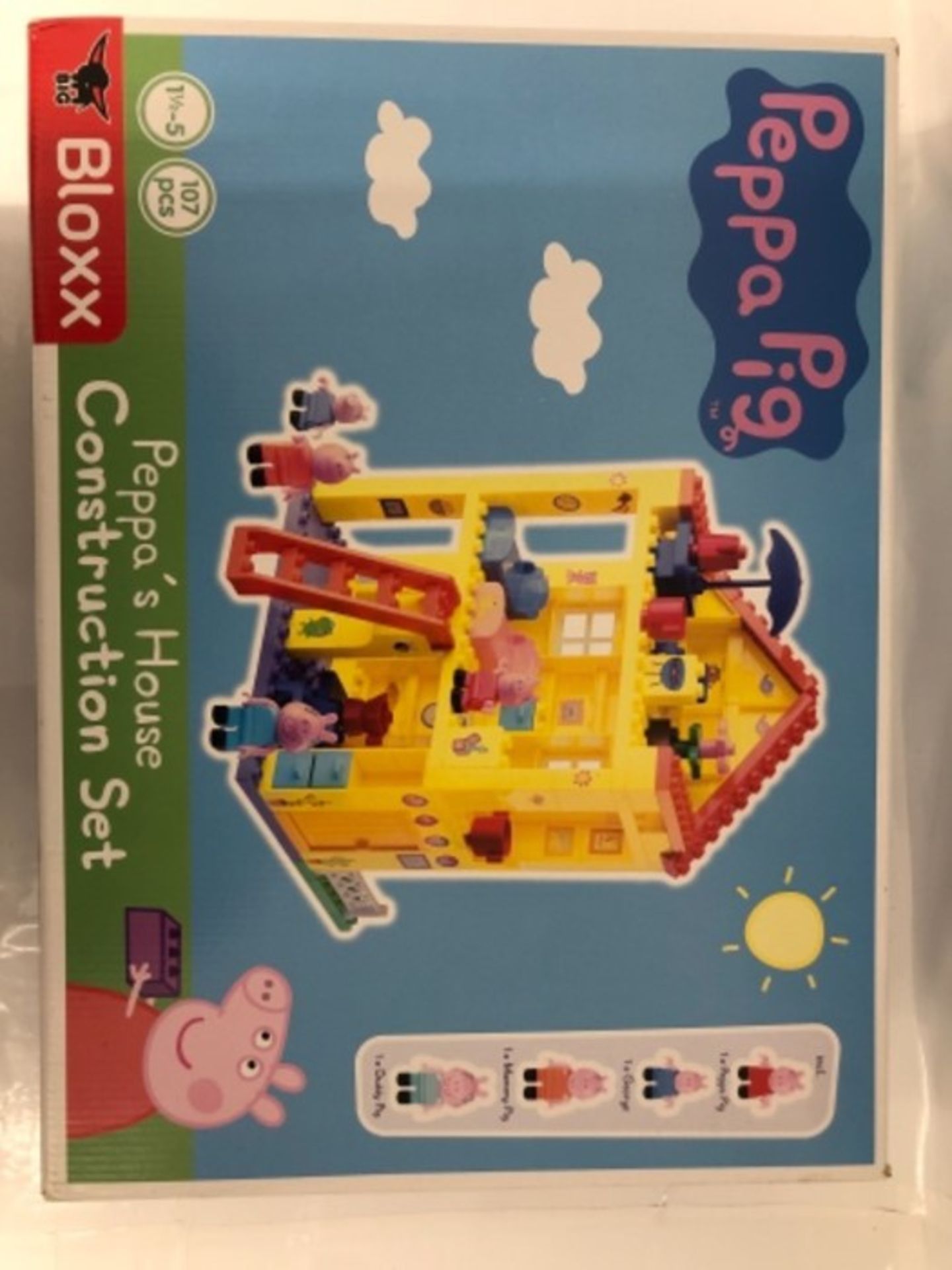 MISSING ONE FIGURINE Big Peppa Pig Peppas House Building Sets - Image 2 of 3