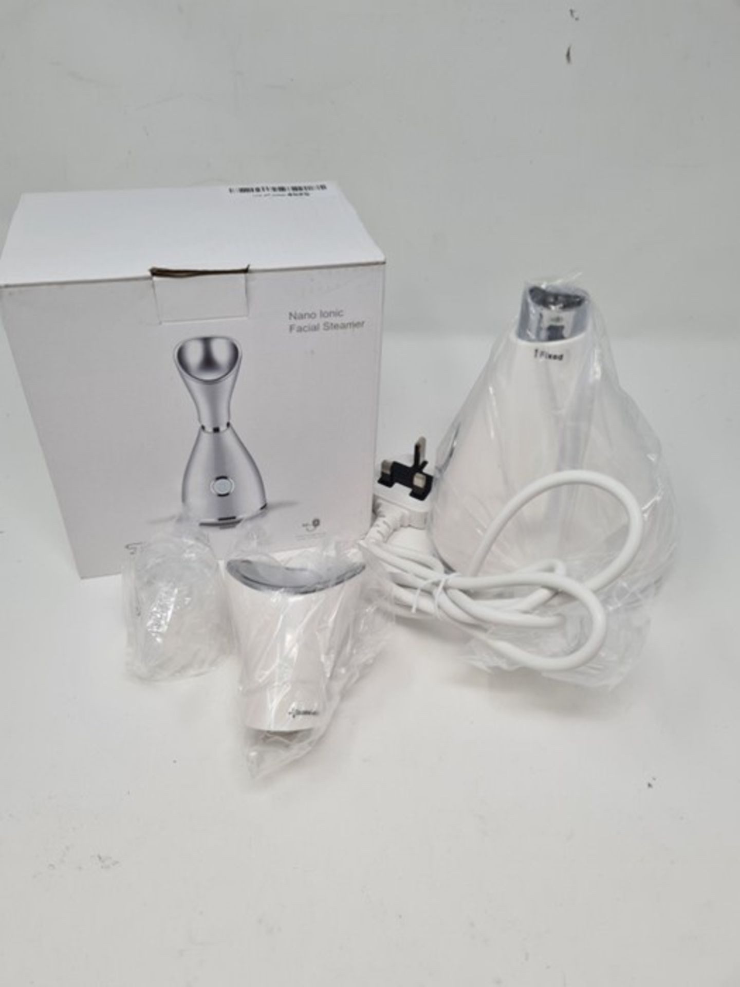 Nano Ionic Facial Steamer, Upgraded Facial Steamer SPA Professional Face Sauna with Ho - Image 2 of 2