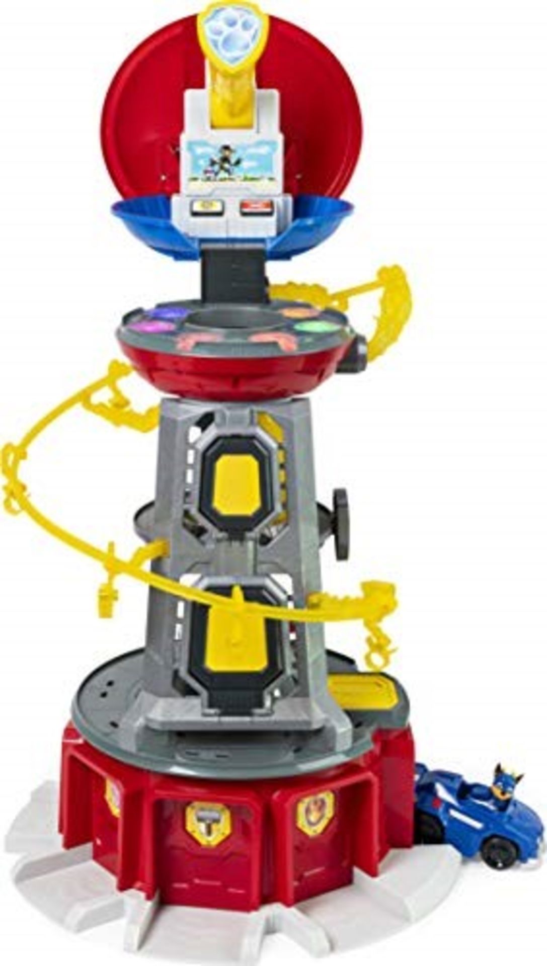 RRP £74.00 PAW Patrol Mighty Pups Super PAWs Lookout Tower Playset with Lights and Sounds, for Ag