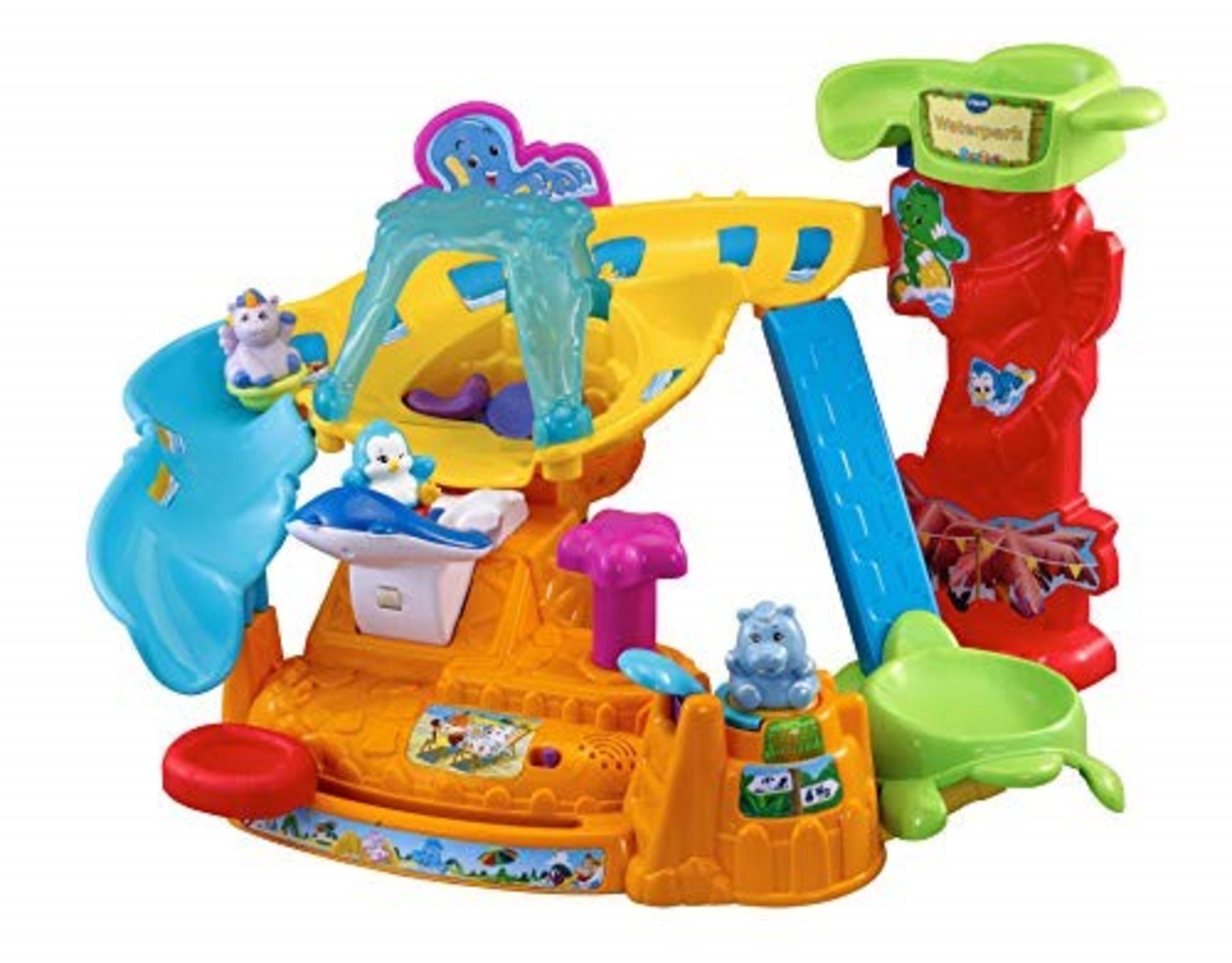 NO FIGURINES VTech ZoomiZoos Water Park Interactive Animal Baby Play Set, Educational