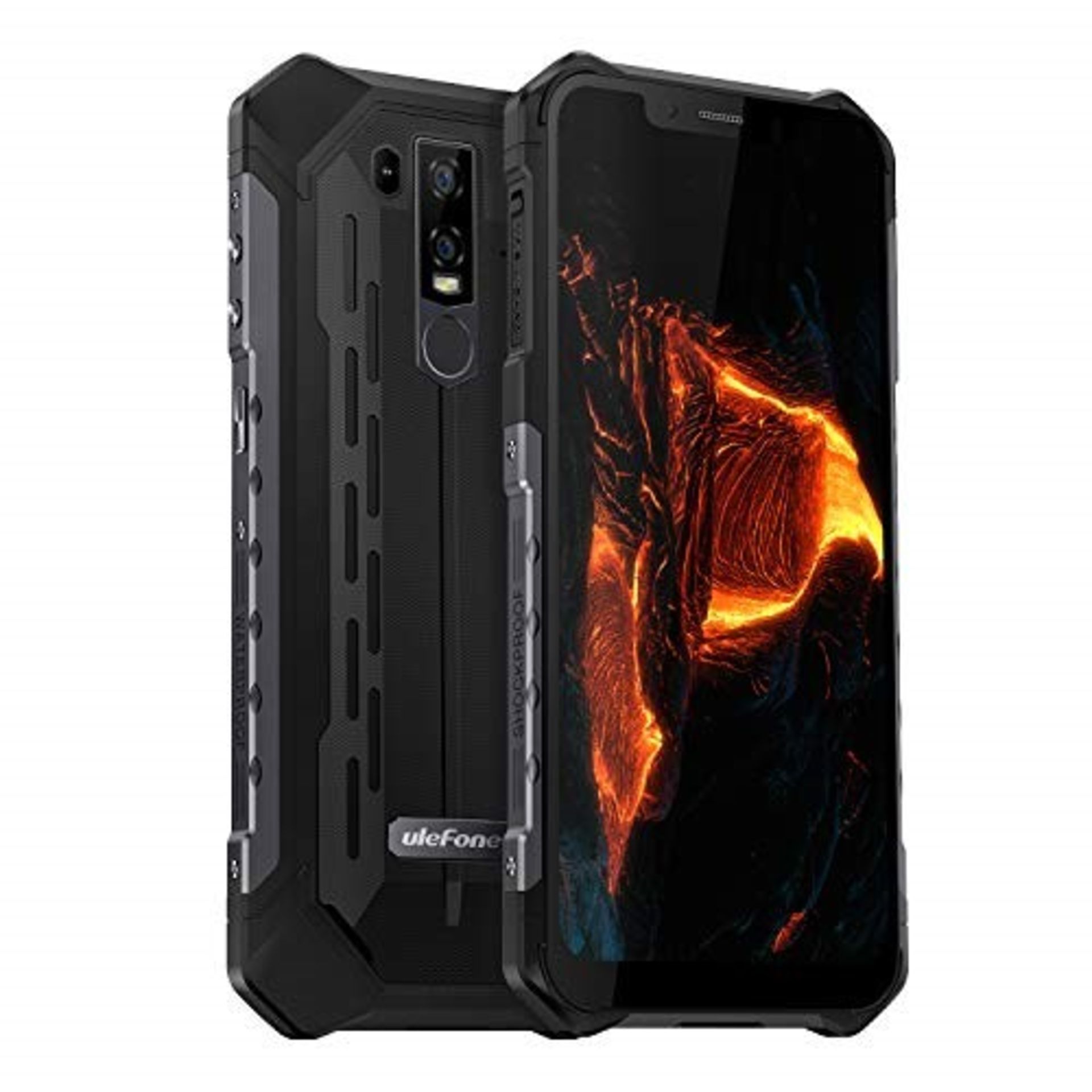 RRP £263.00 Ulefone Armor 6S Rugged Outdoor Smartphone Unlocked, 2020 Qi Mobile Phones Helio P70,