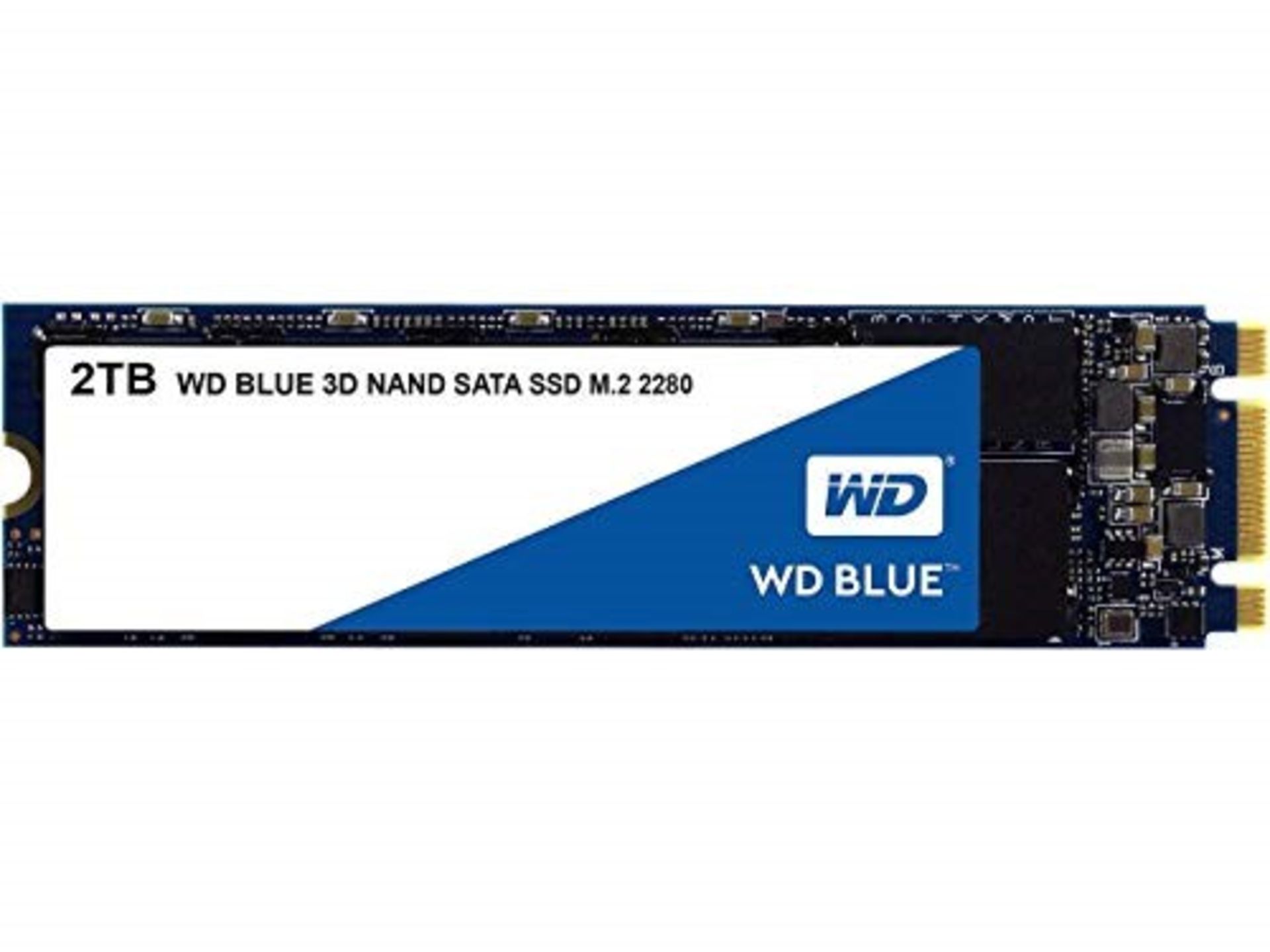 RRP £190.00 WD Blue 2 TB 3D NAND Internal SSD M.2 SATA