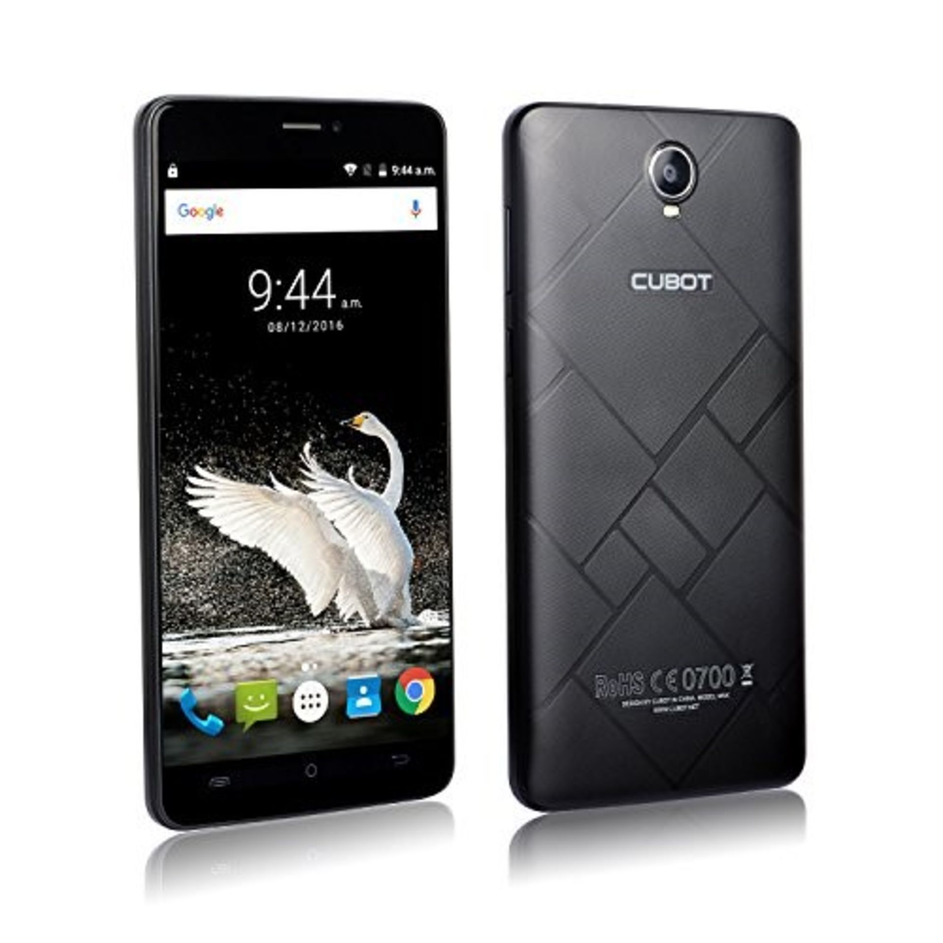 RRP £102.00 Cubot MAX 6-Inch SIM-Free Smartphone - Black