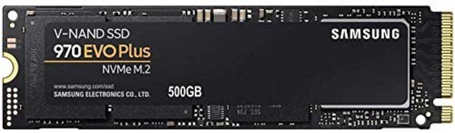 RRP £75.00 Samsung 970 EVO Plus 500 GB PCIe NVMe M.2 (2280) Internal Solid State Drive (SSD) (MZ-