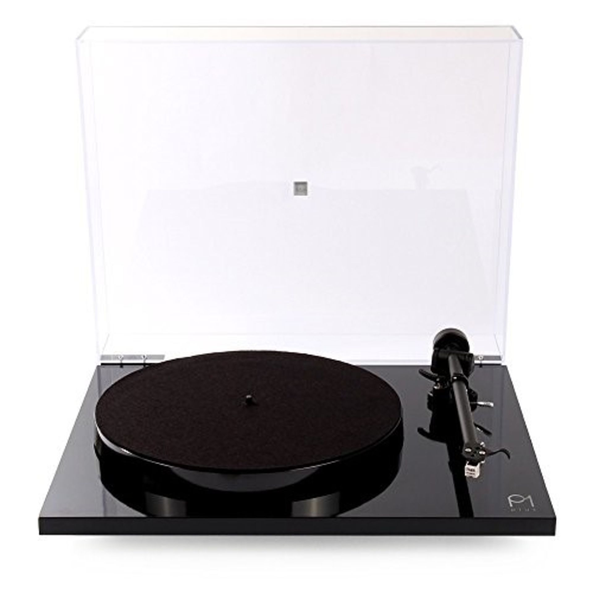 RRP £305.00 Rega Planar 1 Plus Turntable with Built-in Phono Stage Gloss Black