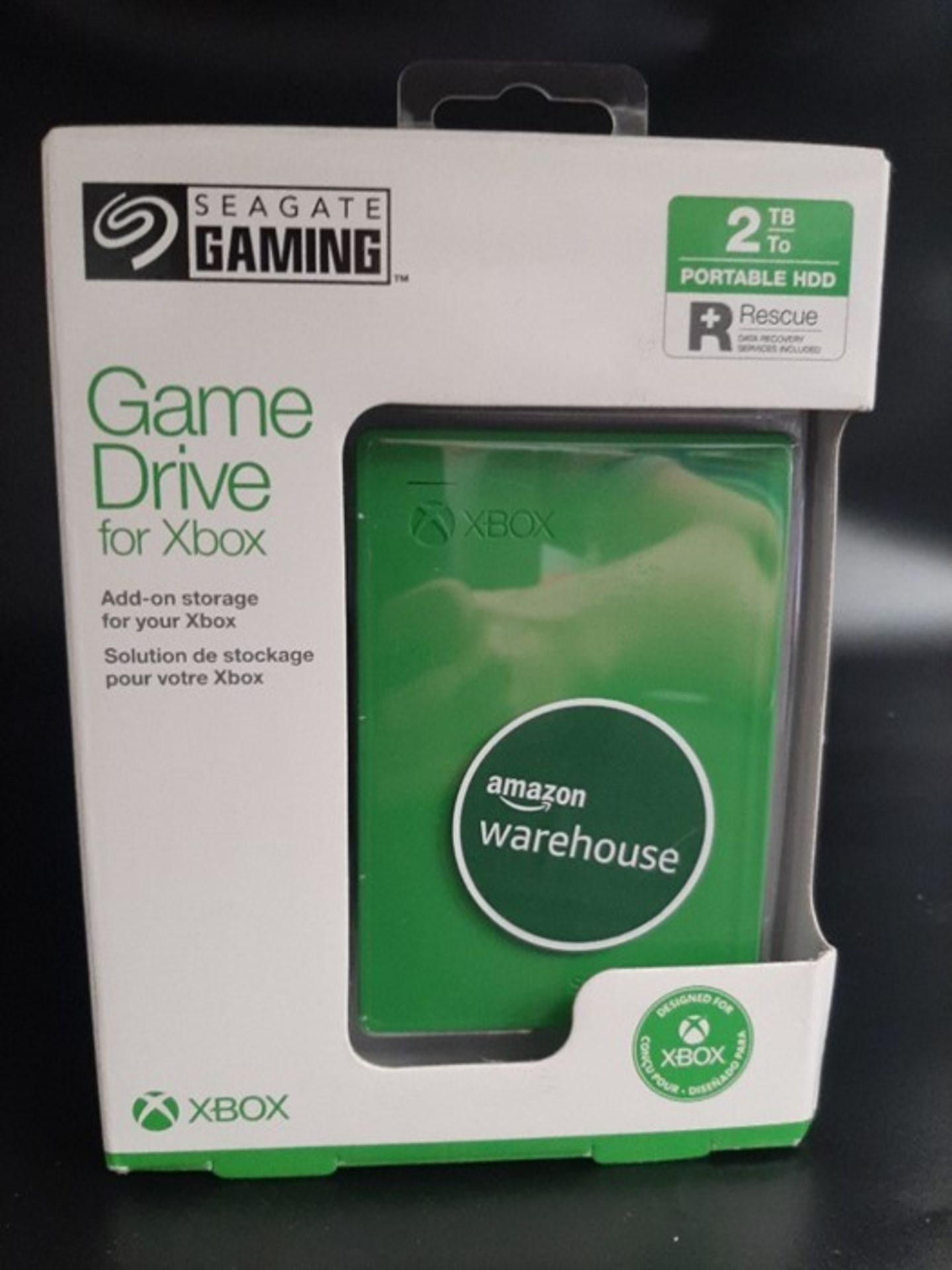 RRP £70.00 Seagate Game Drive for Xbox 2TB Green (STEA2000403) - Image 2 of 2