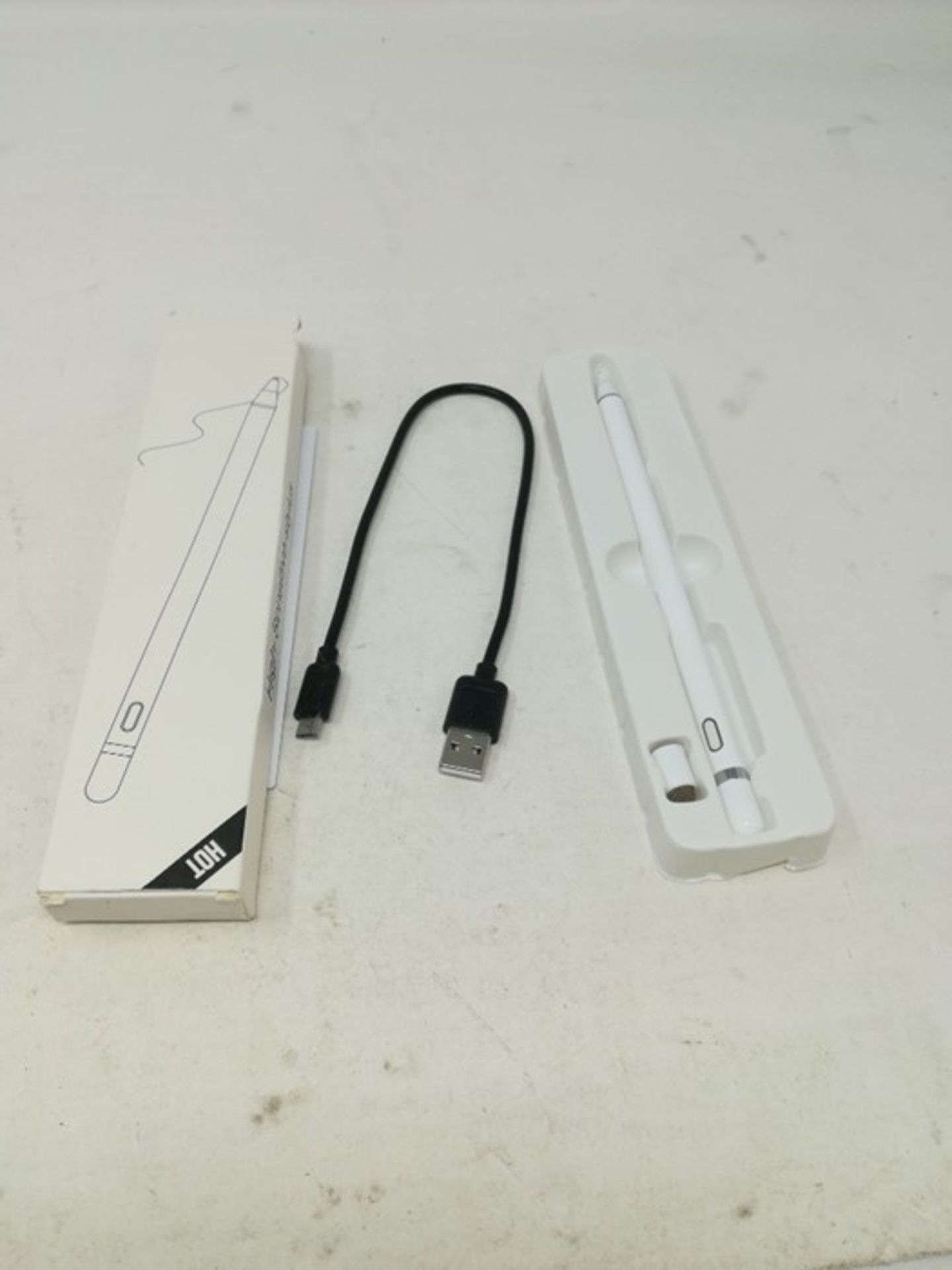 Penna Touch per iPad,CiSiRUN Lavora con Android iOS 1.5mm Pennino di Rame USB Ricarica - Image 2 of 2