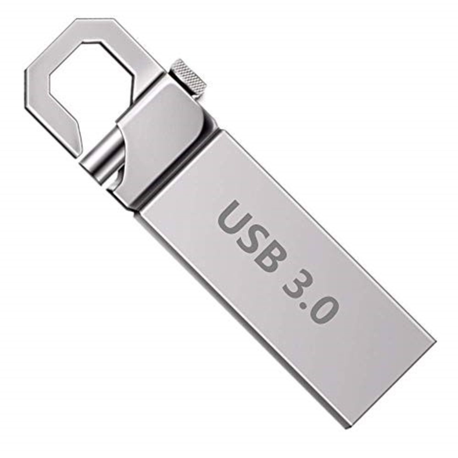 USB Flash Drive Waterproof USB Key Aluminum Pen Drive for PC Laptop Computer Tablet (1