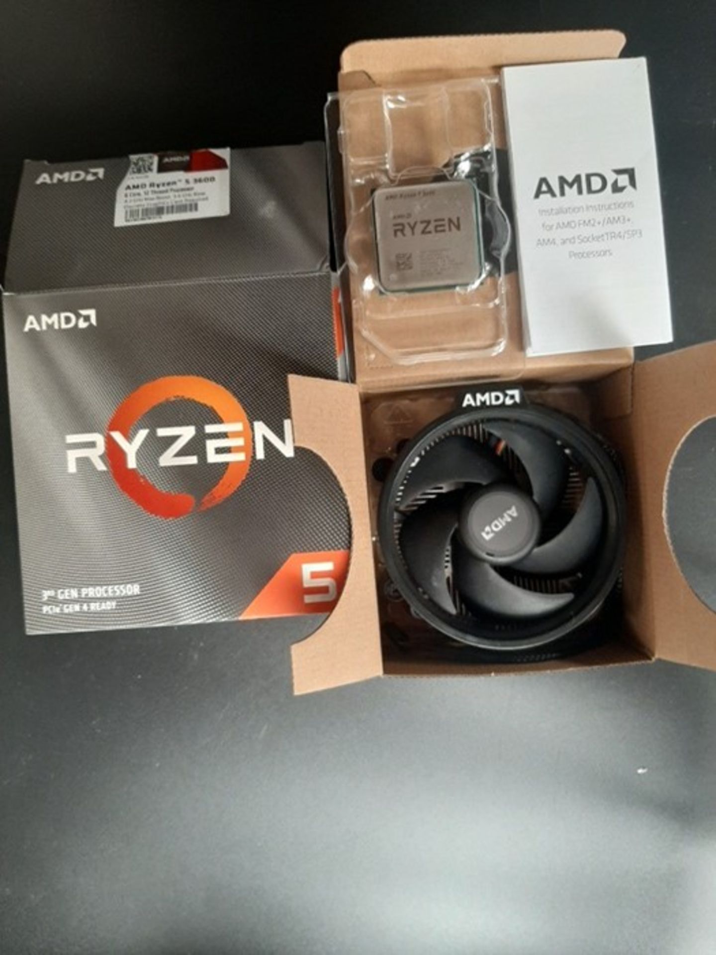 RRP £170.00 AMD Ryzen 5 3600 Processor (6C/12T, 35 MB Cache, 4.2 GHz Max Boost) - Image 2 of 2