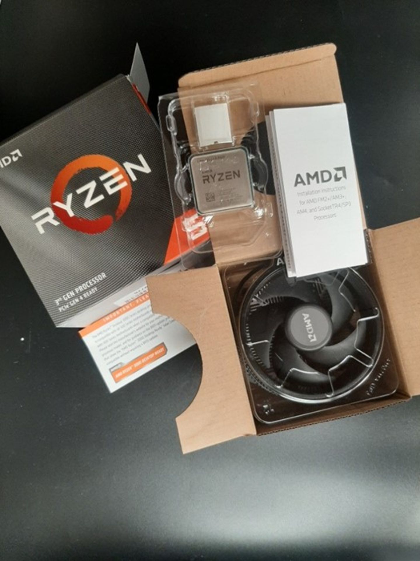 RRP £170.00 AMD Ryzen 5 3600 Processor (6C/12T, 35 MB Cache, 4.2 GHz Max Boost) - Image 2 of 2