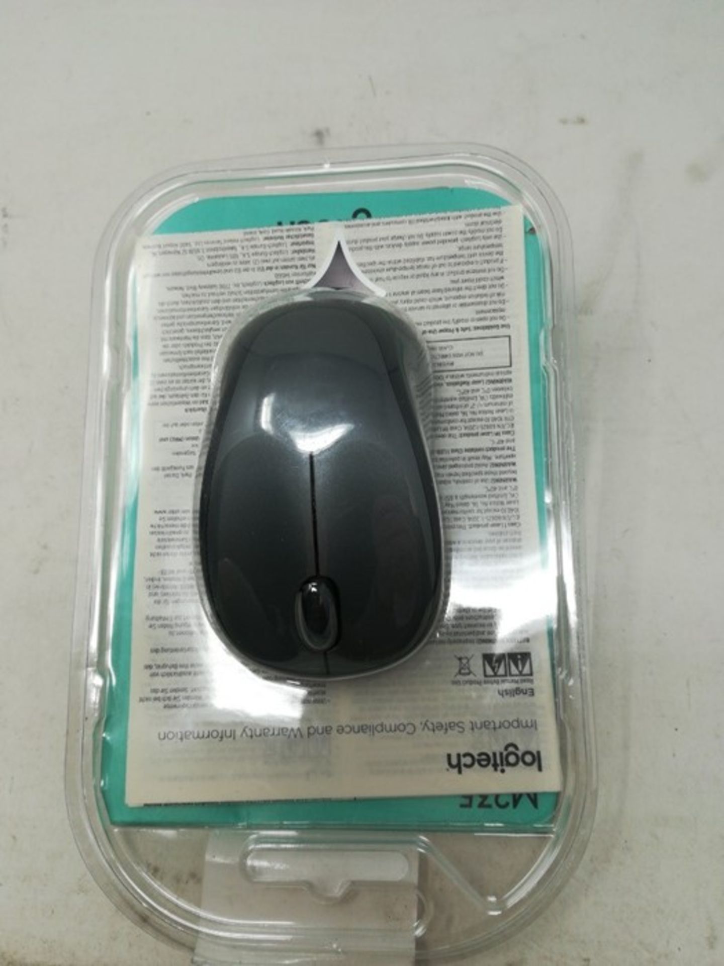 Logitech M235 Wireless Mouse, 2.4 GHz with USB Unifying Receiver, 1000 DPI Optical Tra - Image 2 of 2